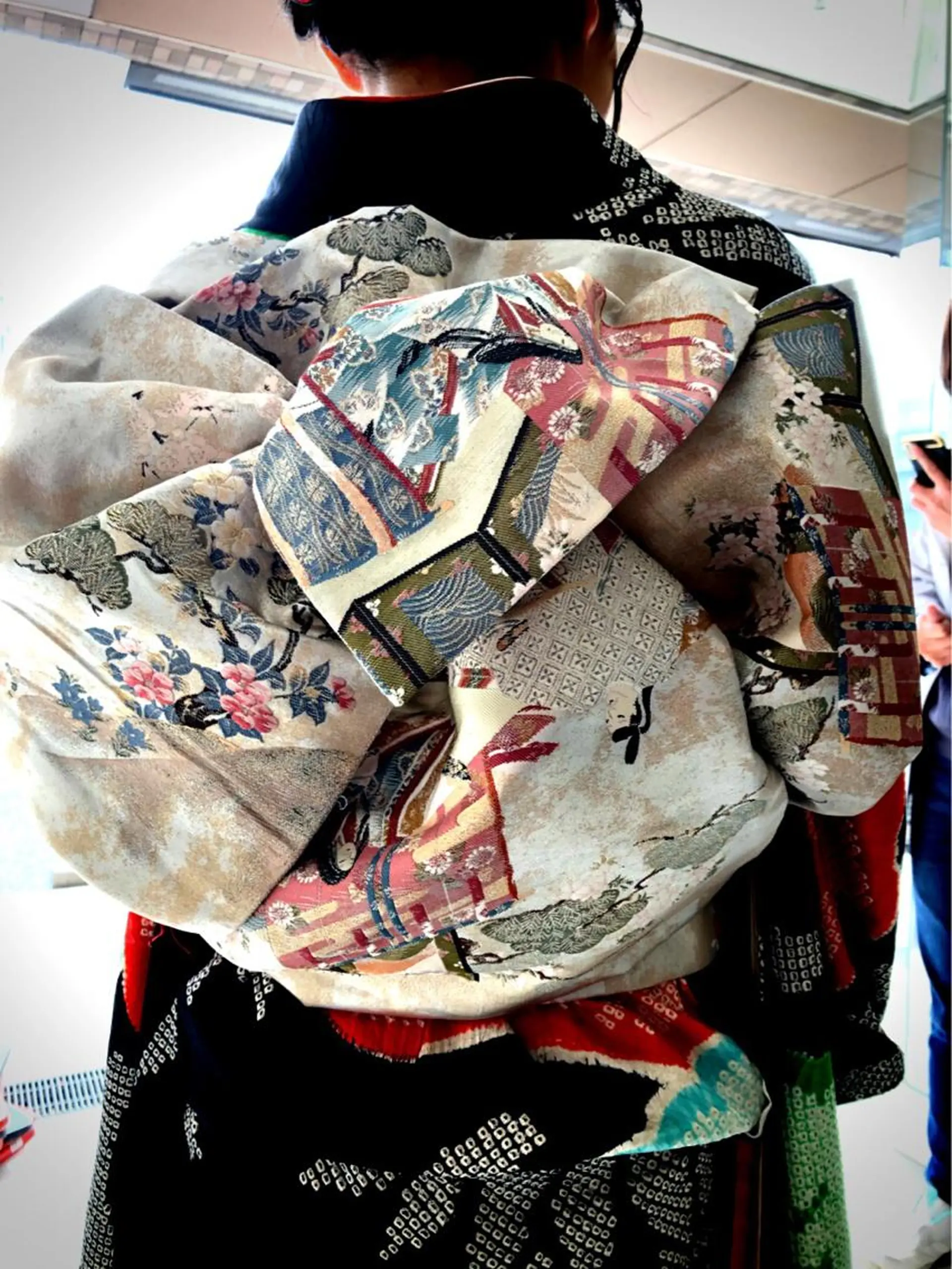 着付け 石野 智華のヘアスタイル