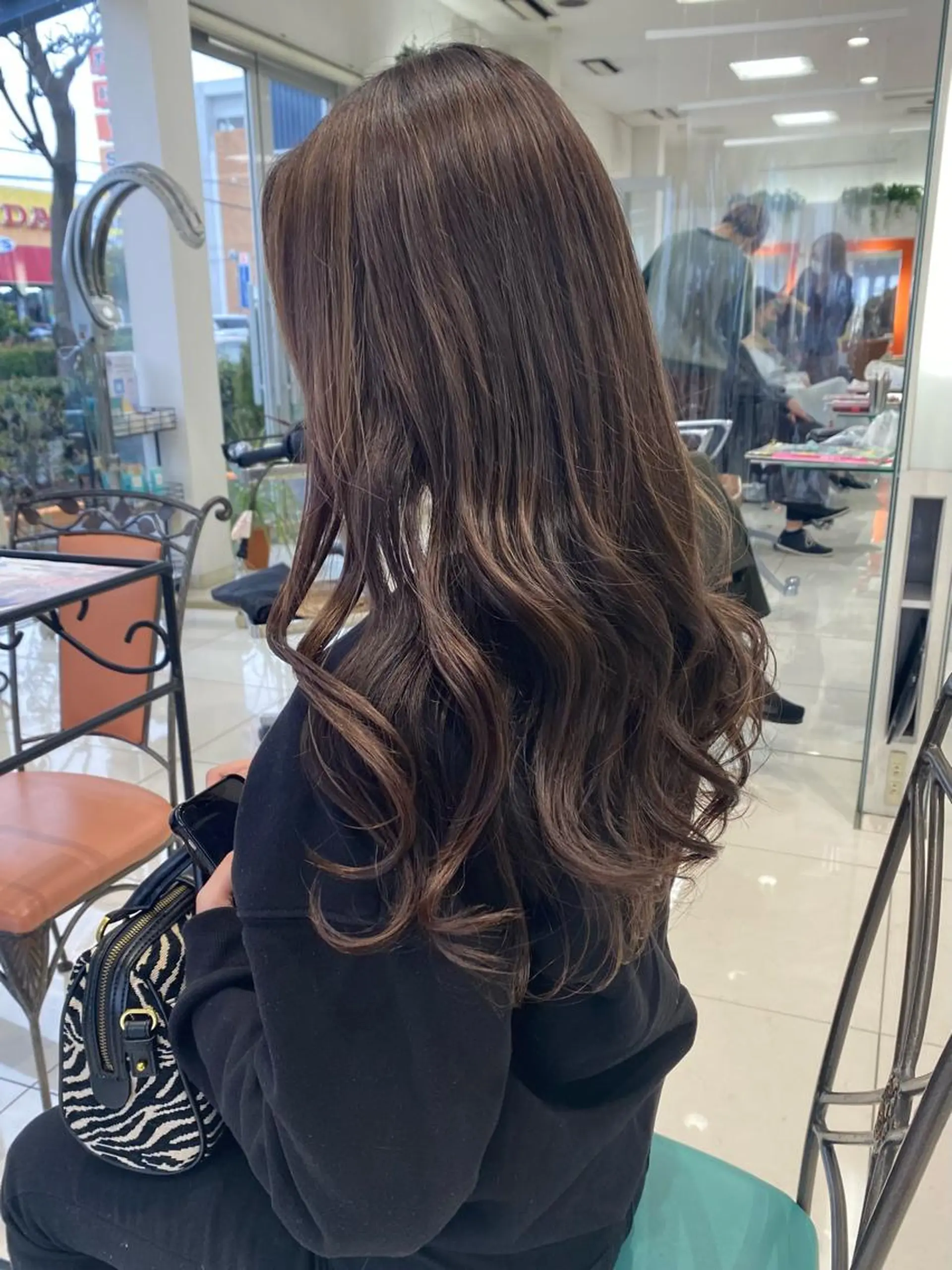 ロング カラー 💚ミヤマ アンナ☘️のヘアスタイル