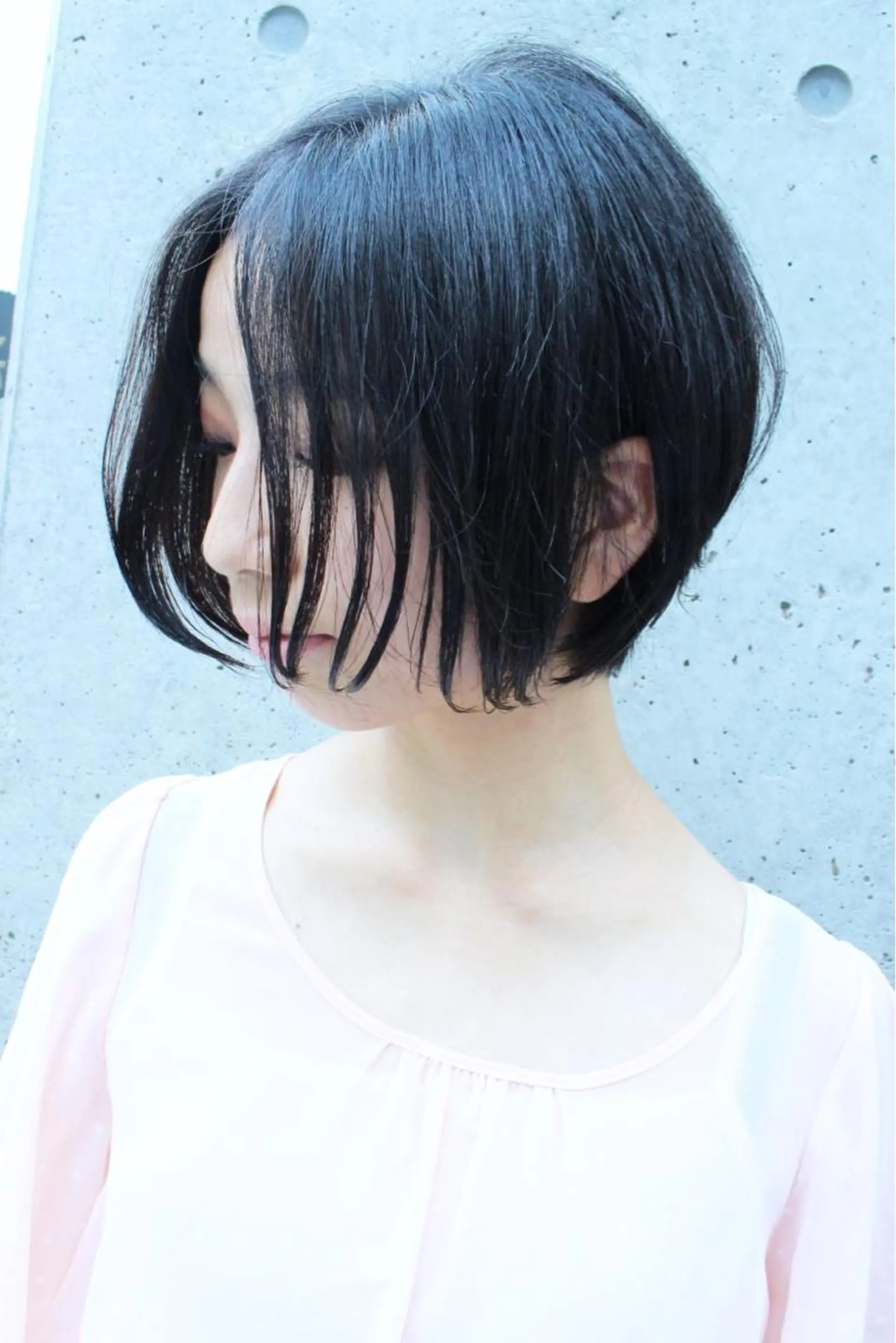 ミディアム ショートボブ ボブ 似合わせカット Repos SENDAI所属・⭐️バッサリカット モデル募集⭐️佐野のヘアスタイル