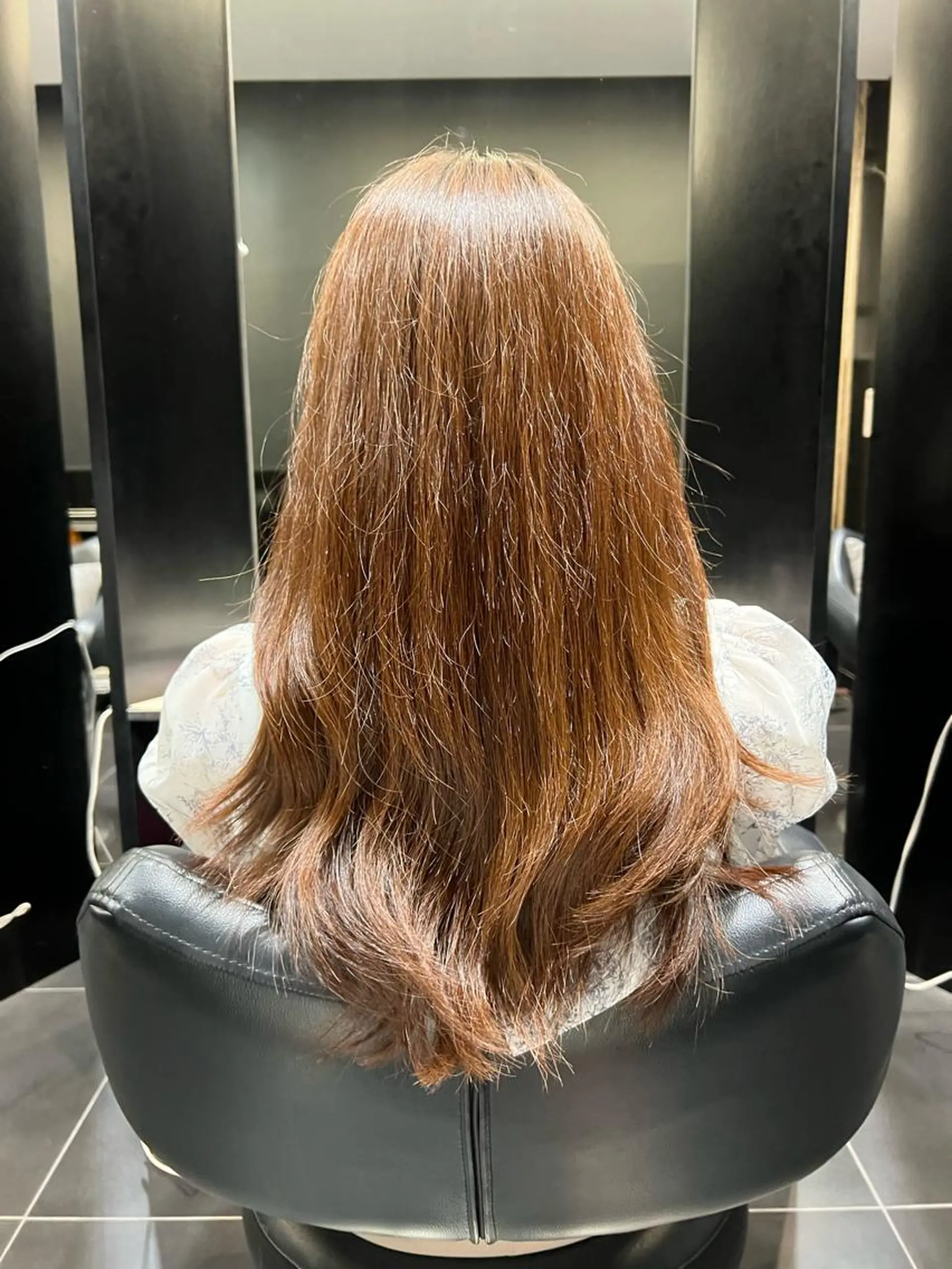 ロング カラー カット ヘアカラー トリートメント カミノア所属・1月予約解放しまし たイルミナ公認荒井のヘアスタイル