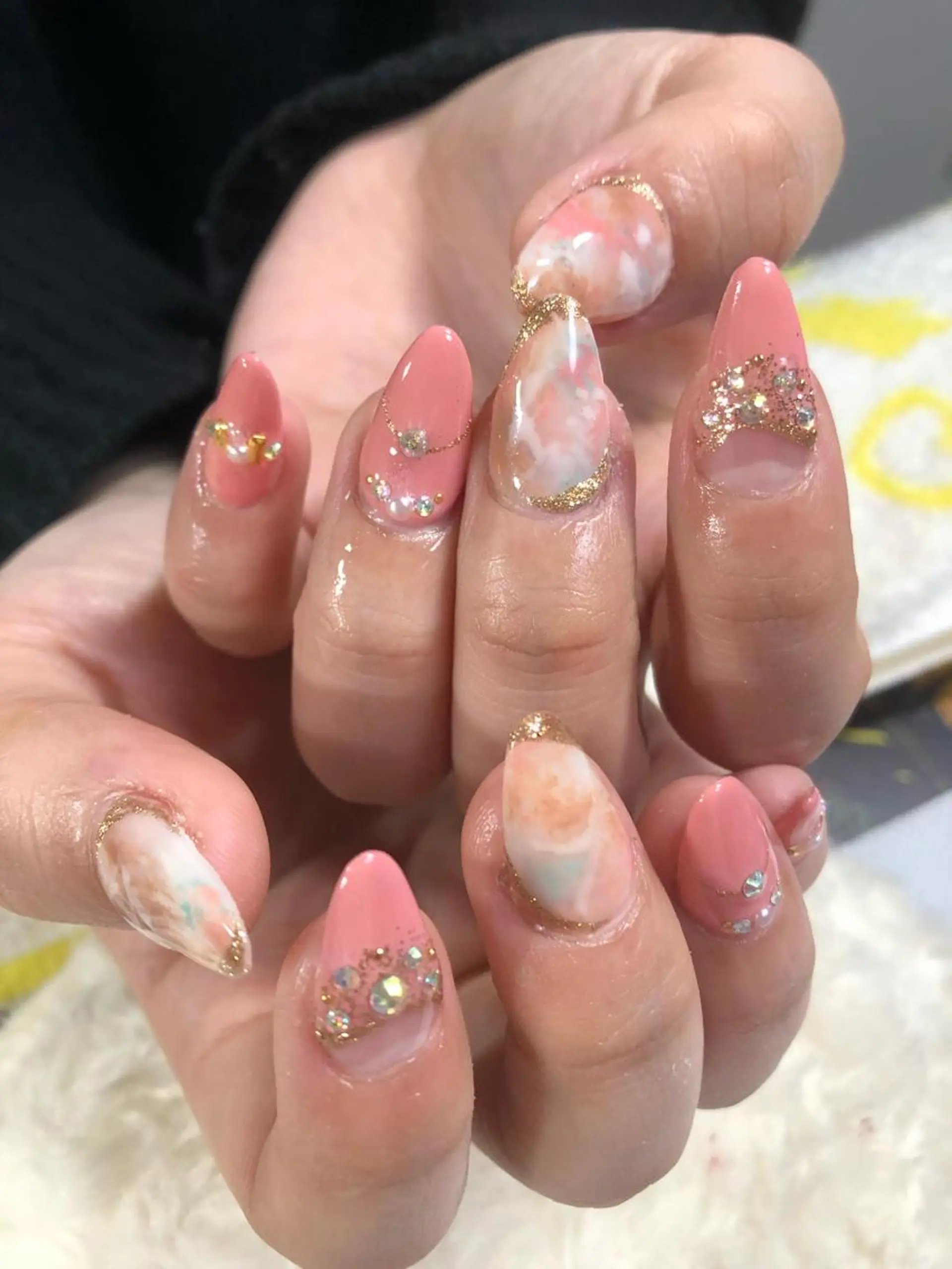 ネイル 中谷 亜佑美のネイルデザイン