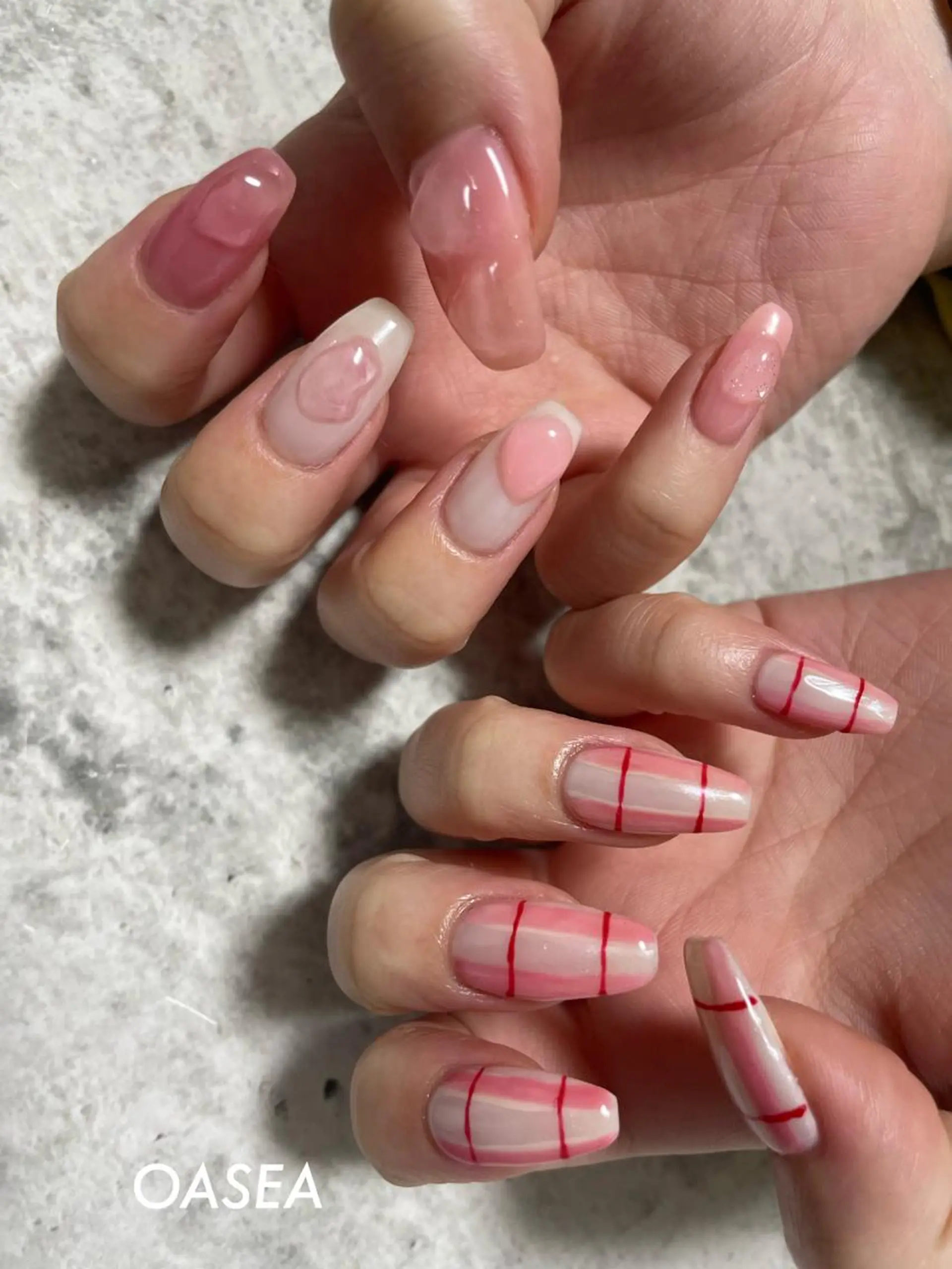 ネイル ハンドネイル 🌞💜 KAORI 🌴のネイルデザイン