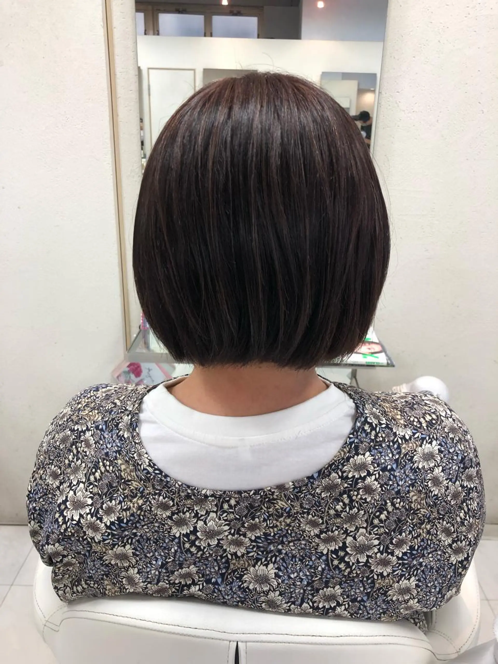 ショート カラー ハイライトカラー ピンクカラー ハイライト カット ヘアカラー トリートメント 阿部 美咲のヘアスタイル