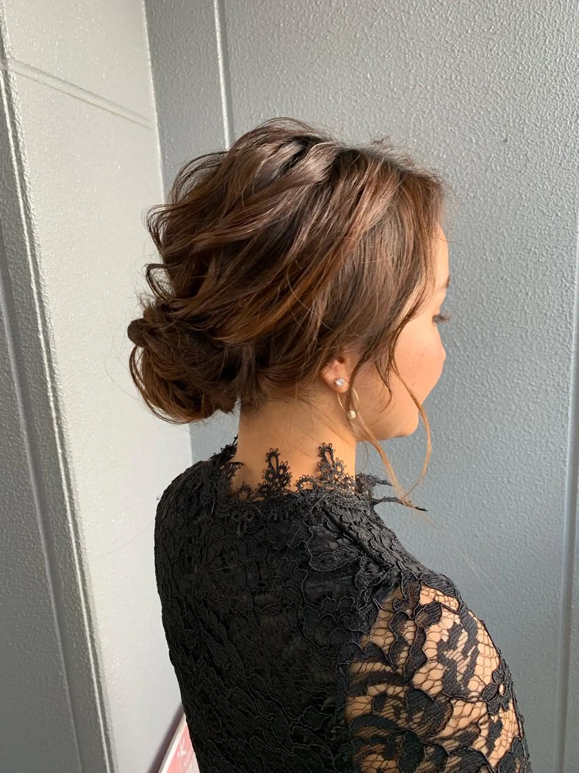 ミディアム ヘアアレンジ 佐藤 ナルトのヘアスタイル