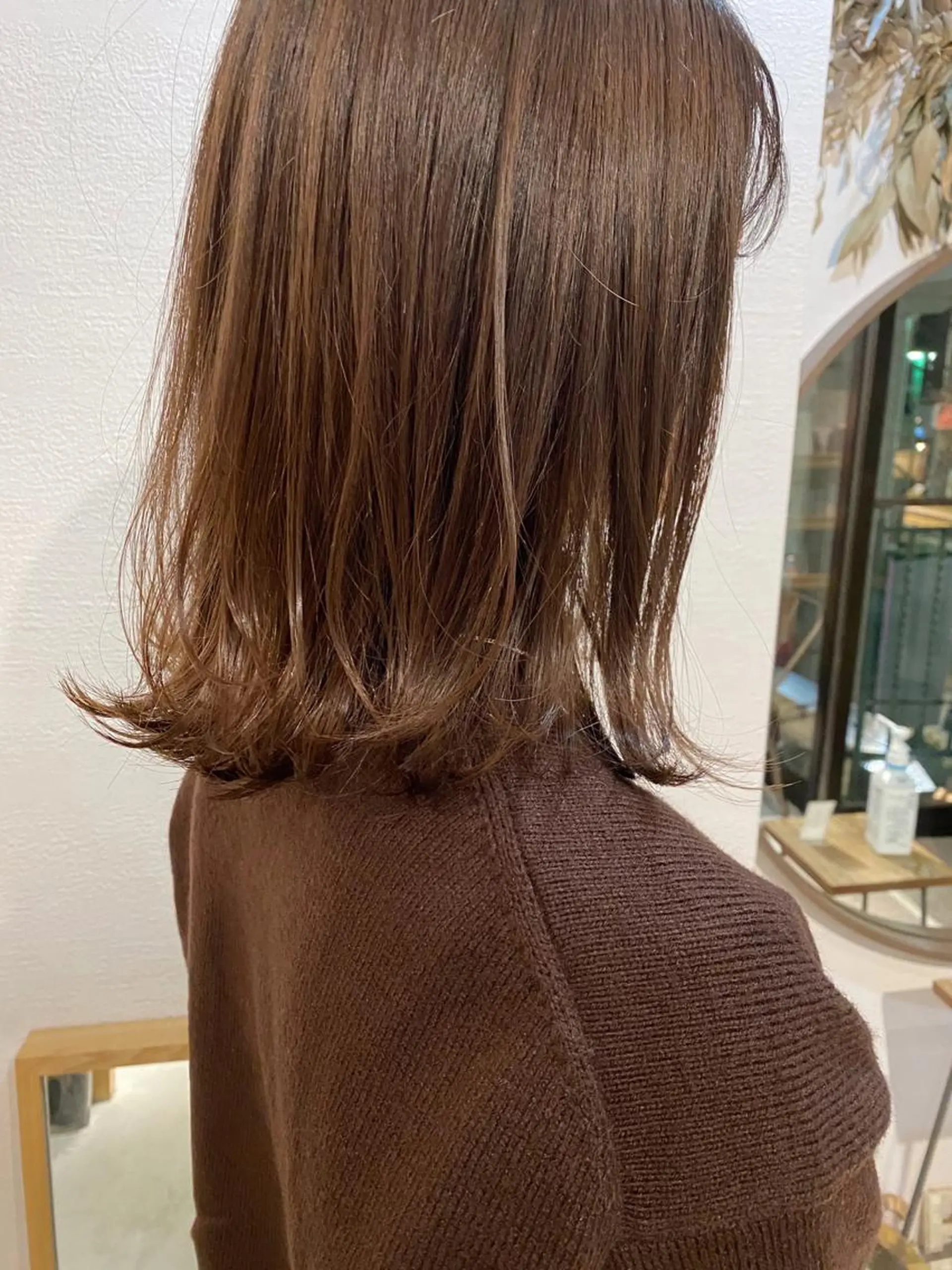 ミディアム カラー chiho🌛ボブ /髪質改善カラー🫧のヘアスタイル