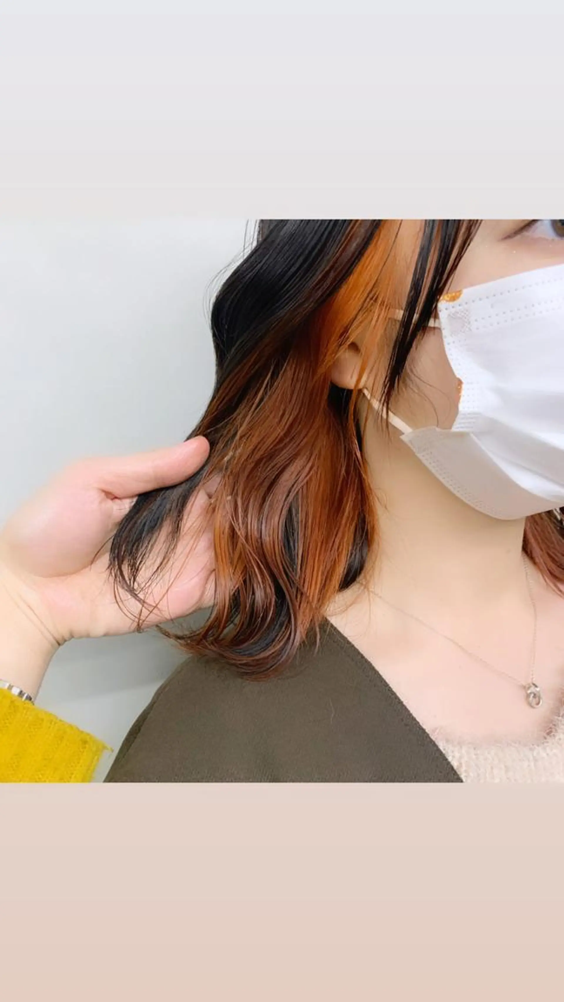 ミディアム カラー カット ヘアカラー トリートメント レイヤー/透明感 カラー🌿KANTAのヘアスタイル