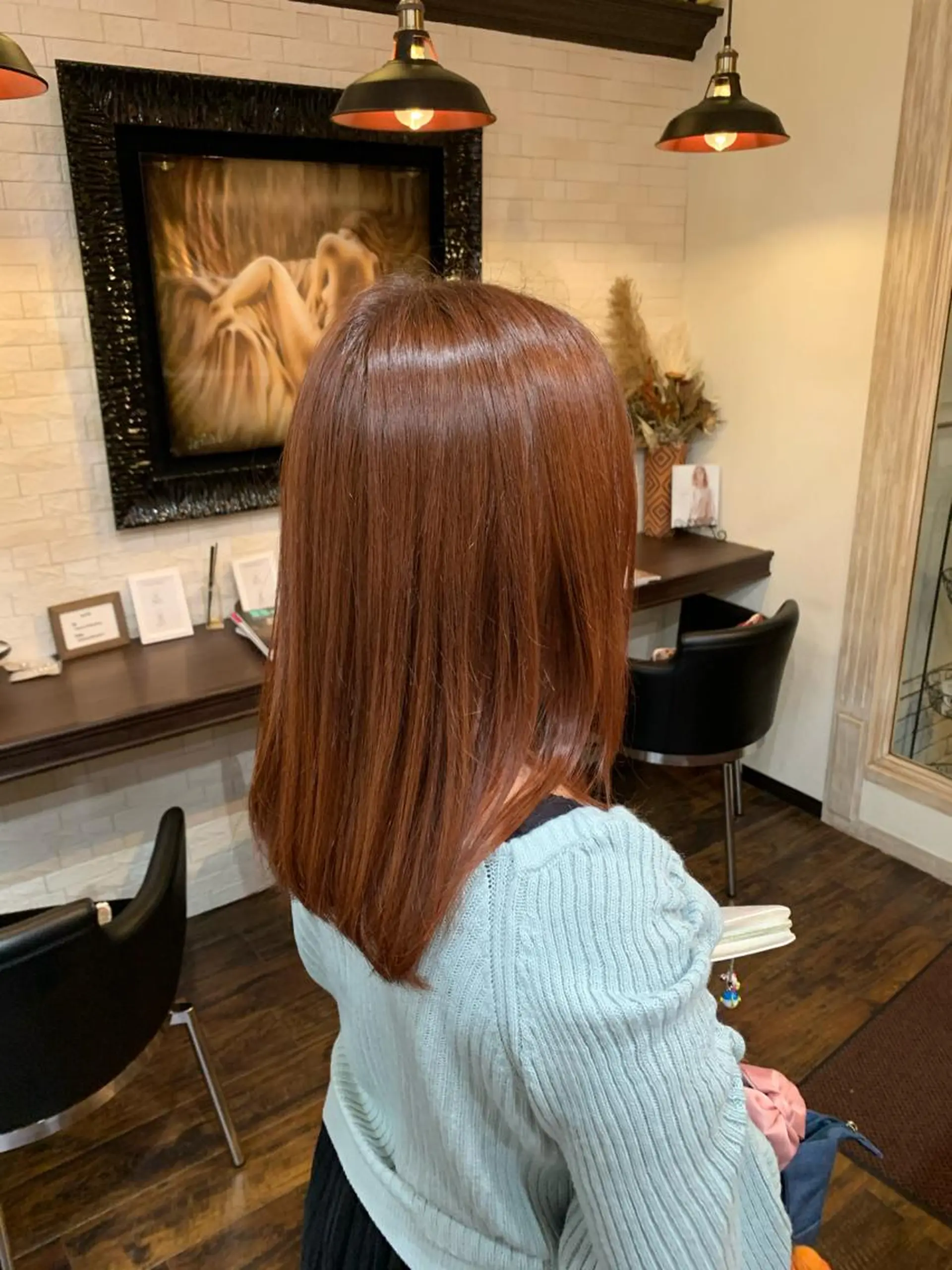 セミロング 奥村 卓也のヘアスタイル