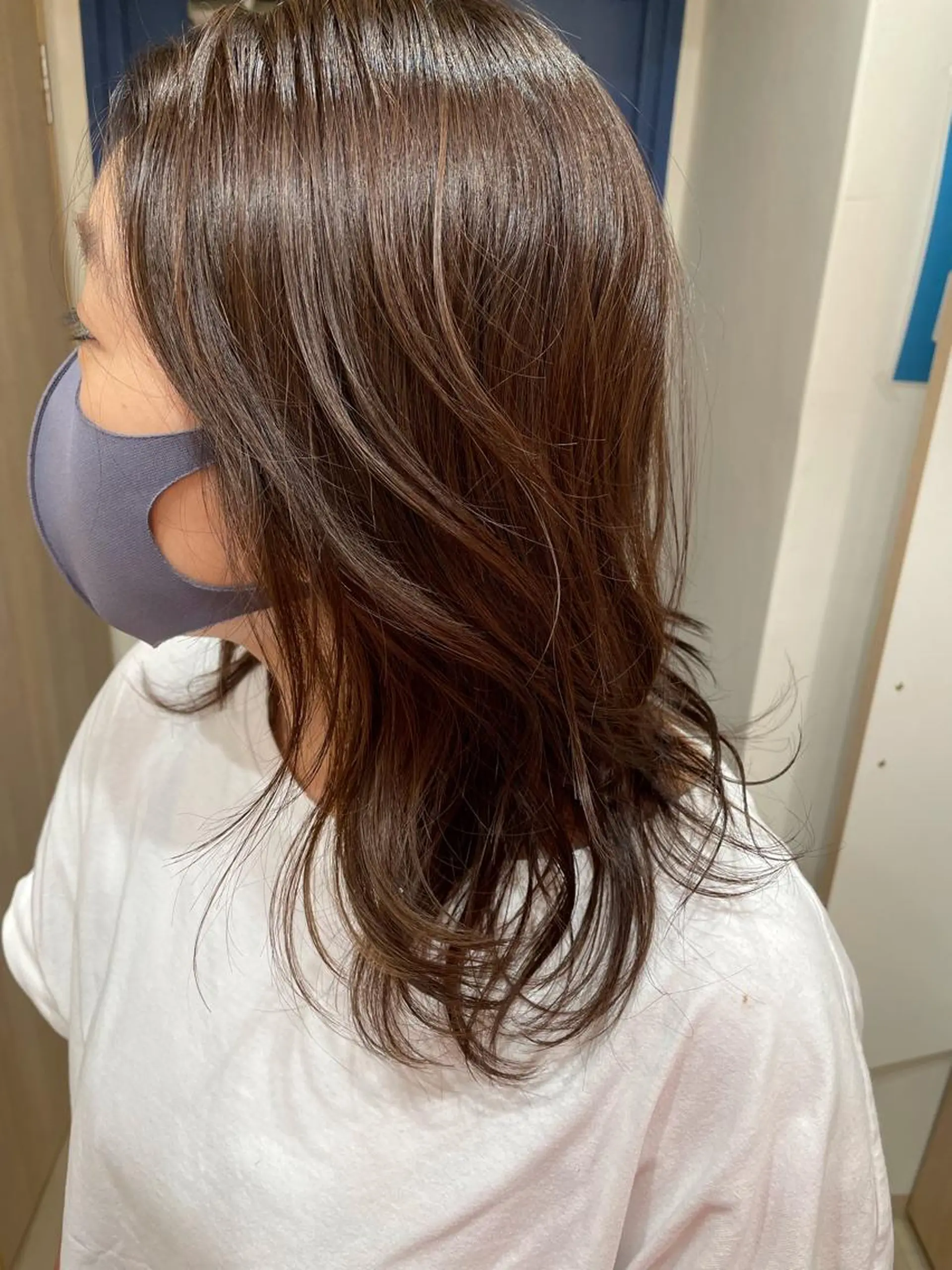 セミロング カラー sheep tree(シープツリー)所属・髪質改善/リラク/ ノザキジュンイチのヘアスタイル