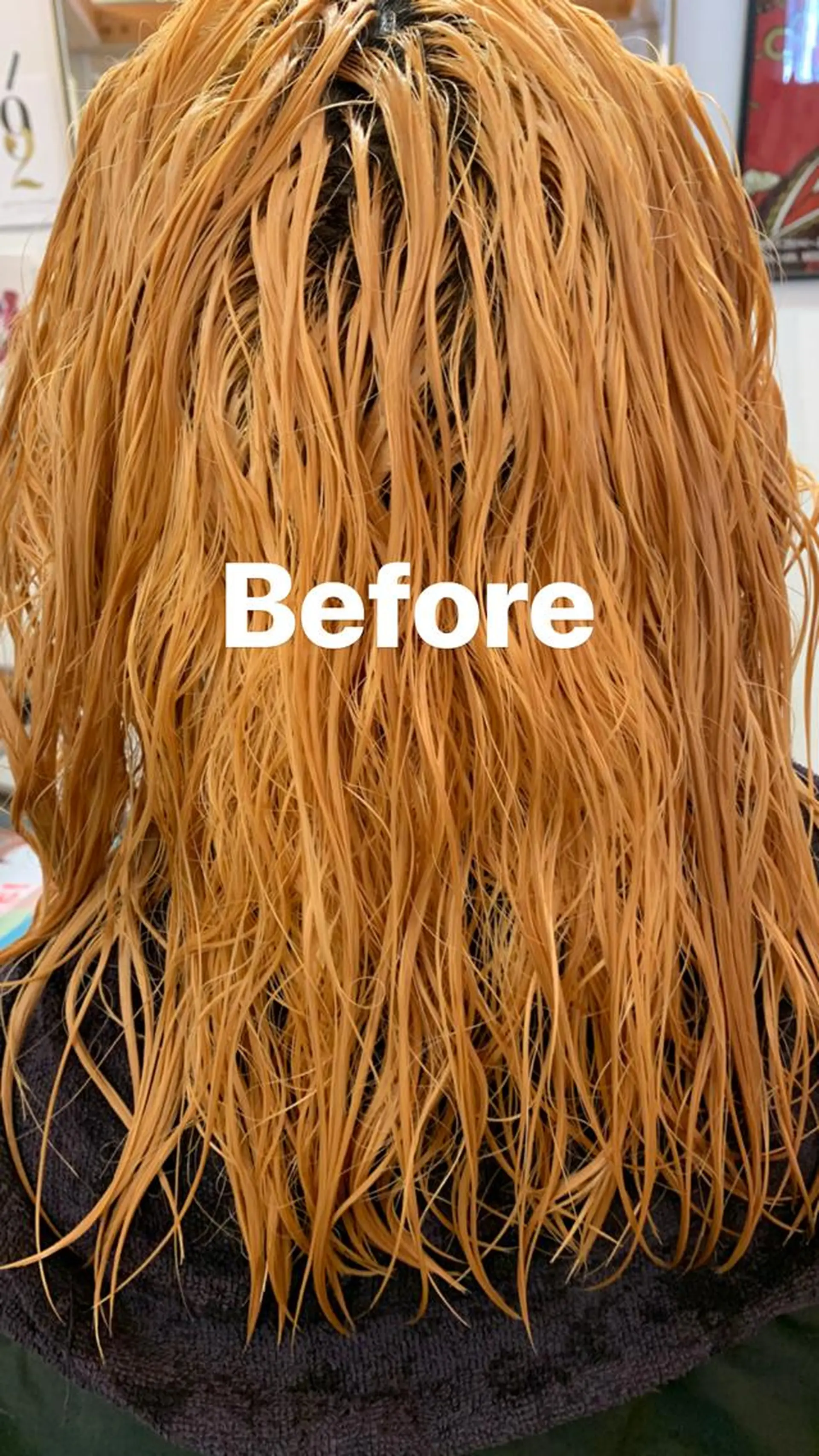 セミロング ヘアカラー トリートメント 艶髪color💎髪 質改善ストレート大吉のヘアスタイル