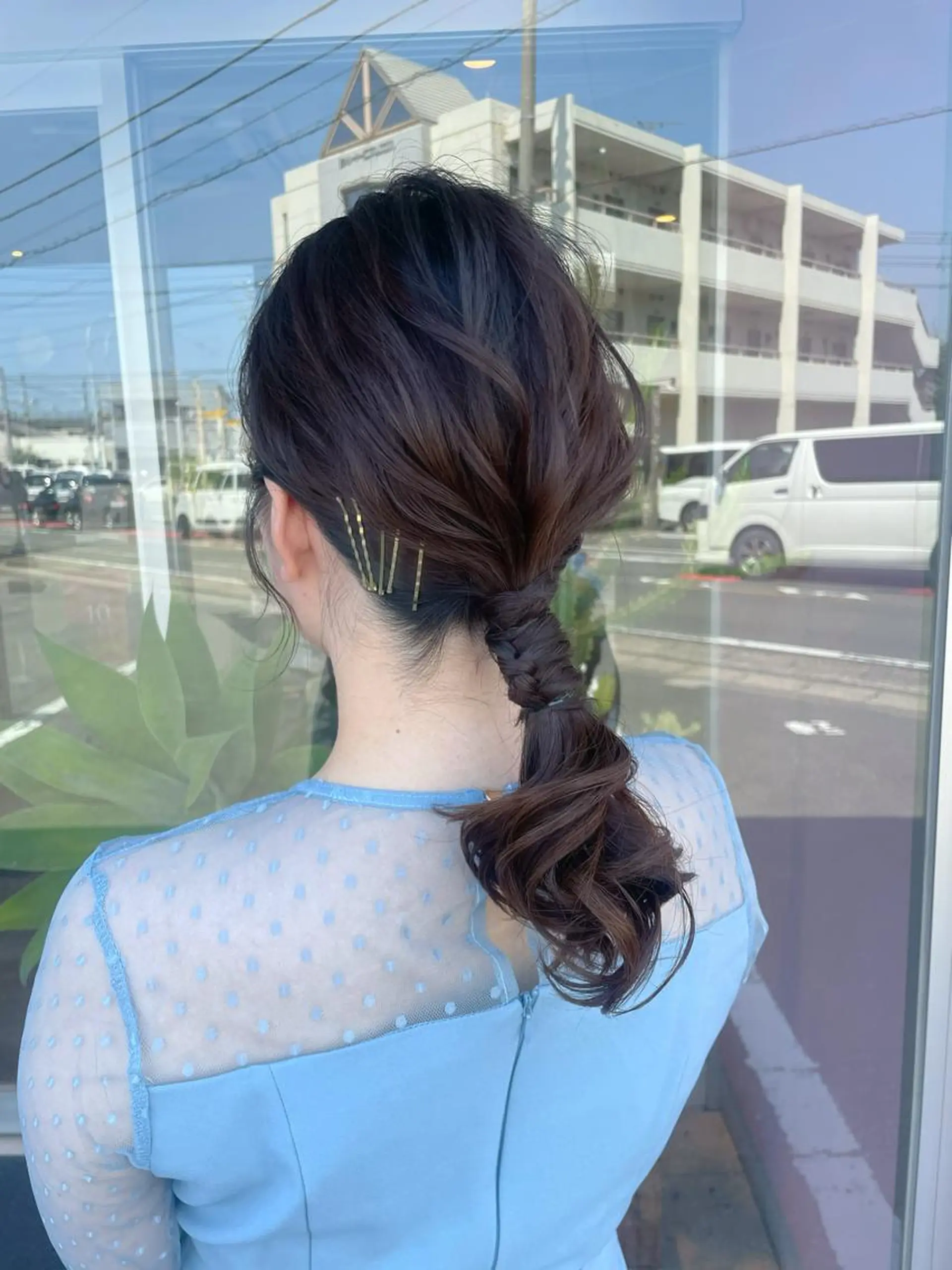 ひなた 艶カラー/渋谷のヘアスタイル