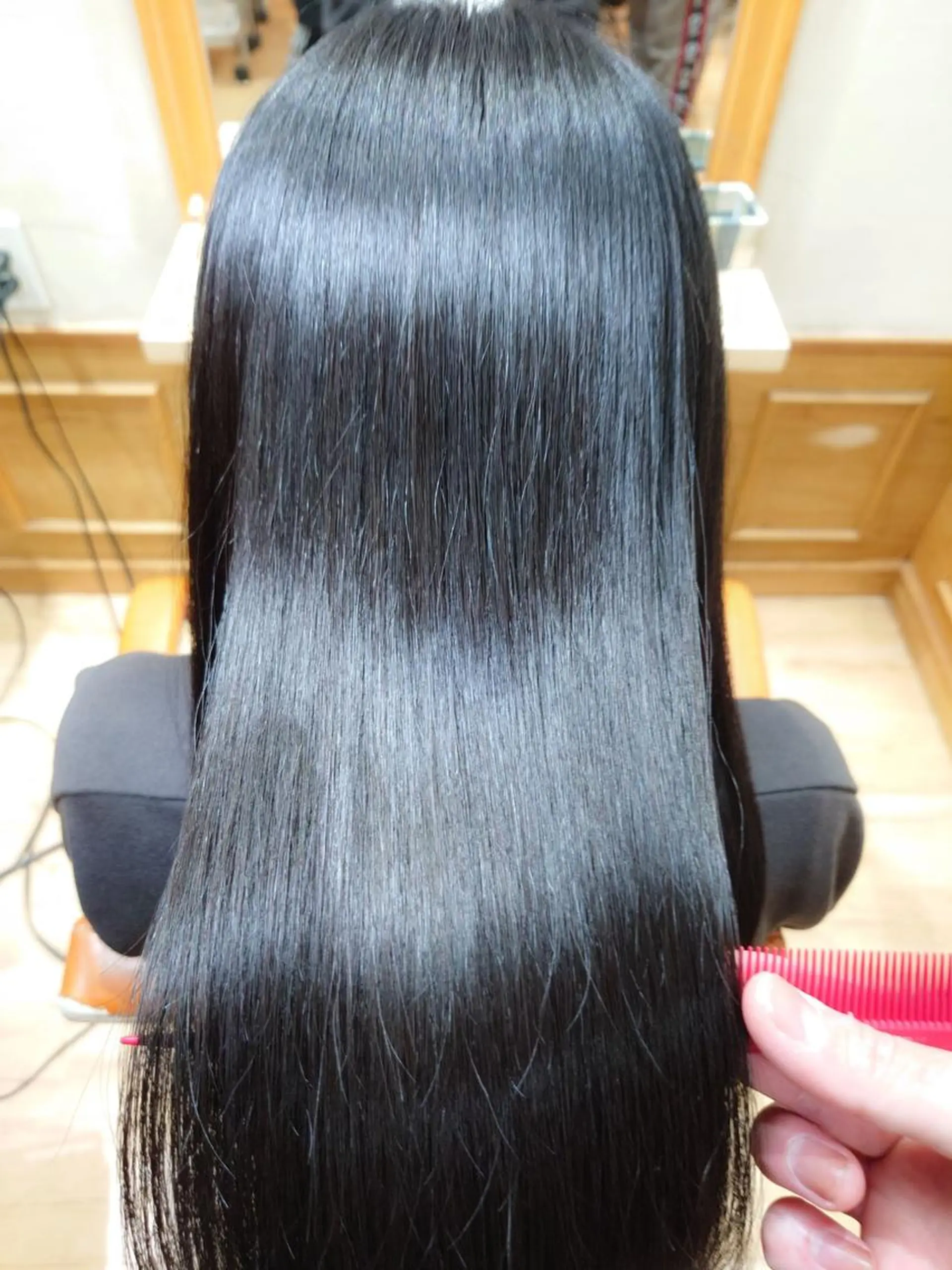 ロング カット パーマ 🌈アロマヘアルーム 新宿3号店🌈のヘアスタイル