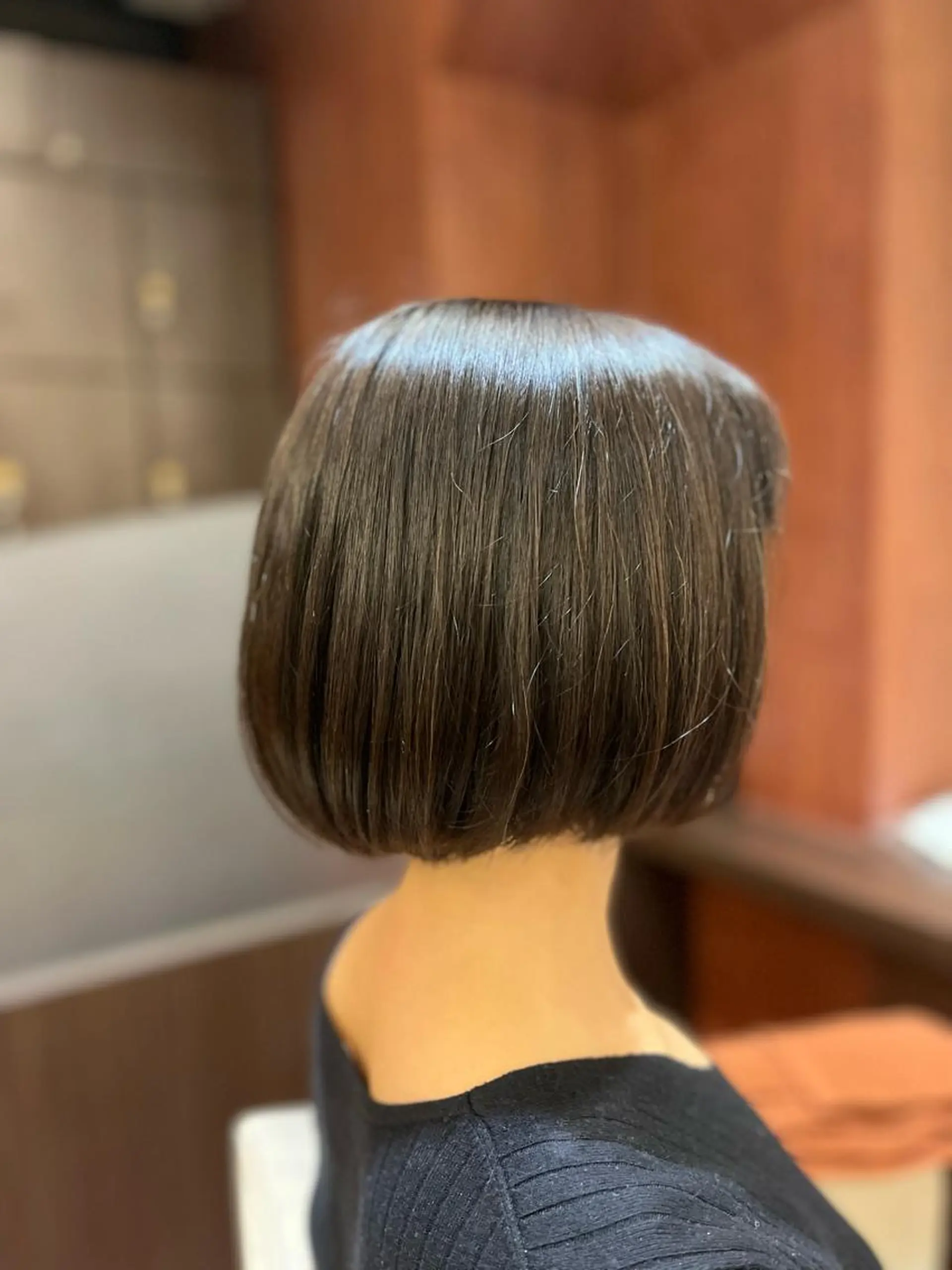 ショート カラー グレージュ 森光みやび / WILLOW京橋のヘアスタイル