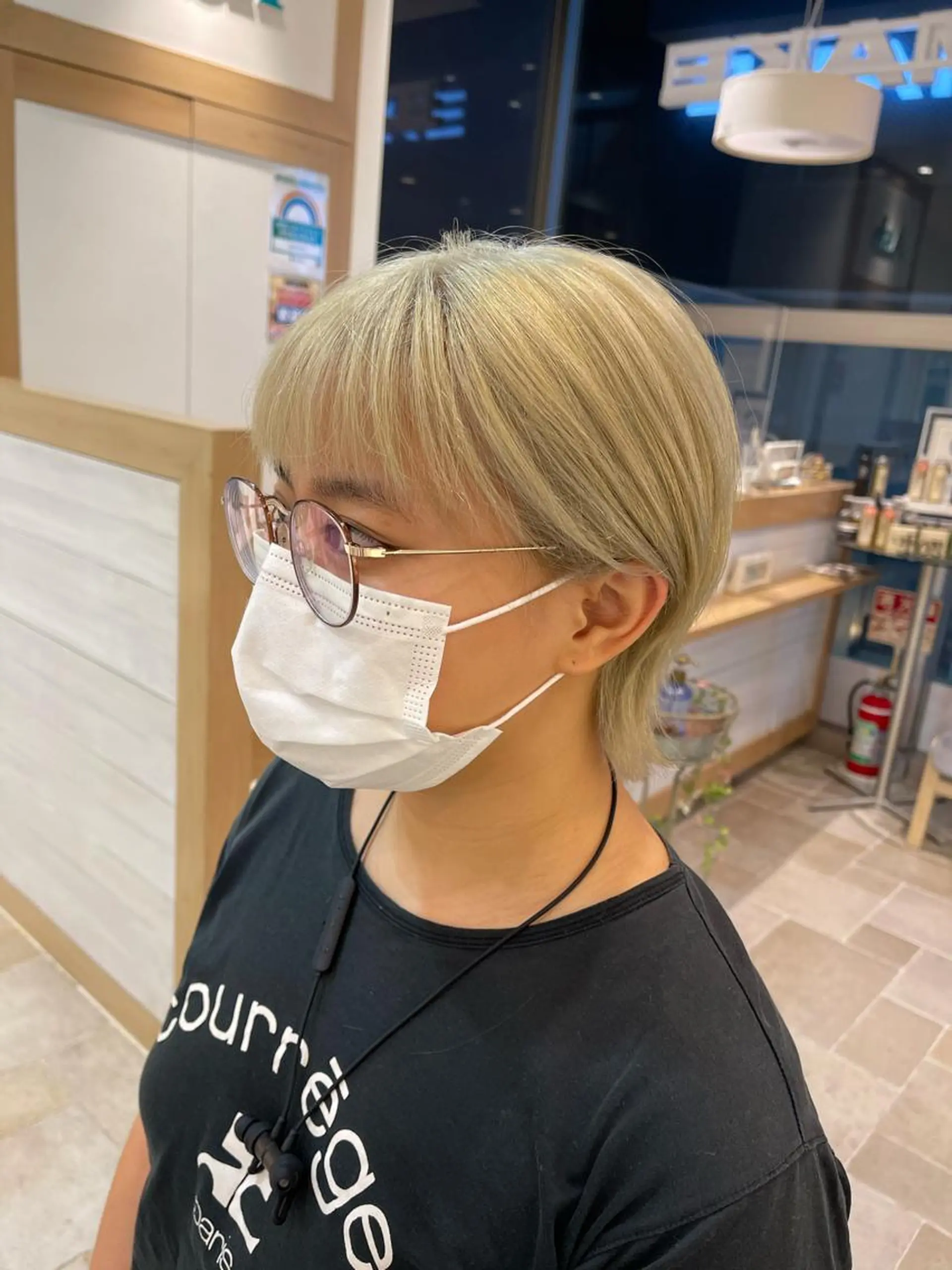 カラー 東梅田エリアカラー ヘアセットNo. 1のヘアスタイル