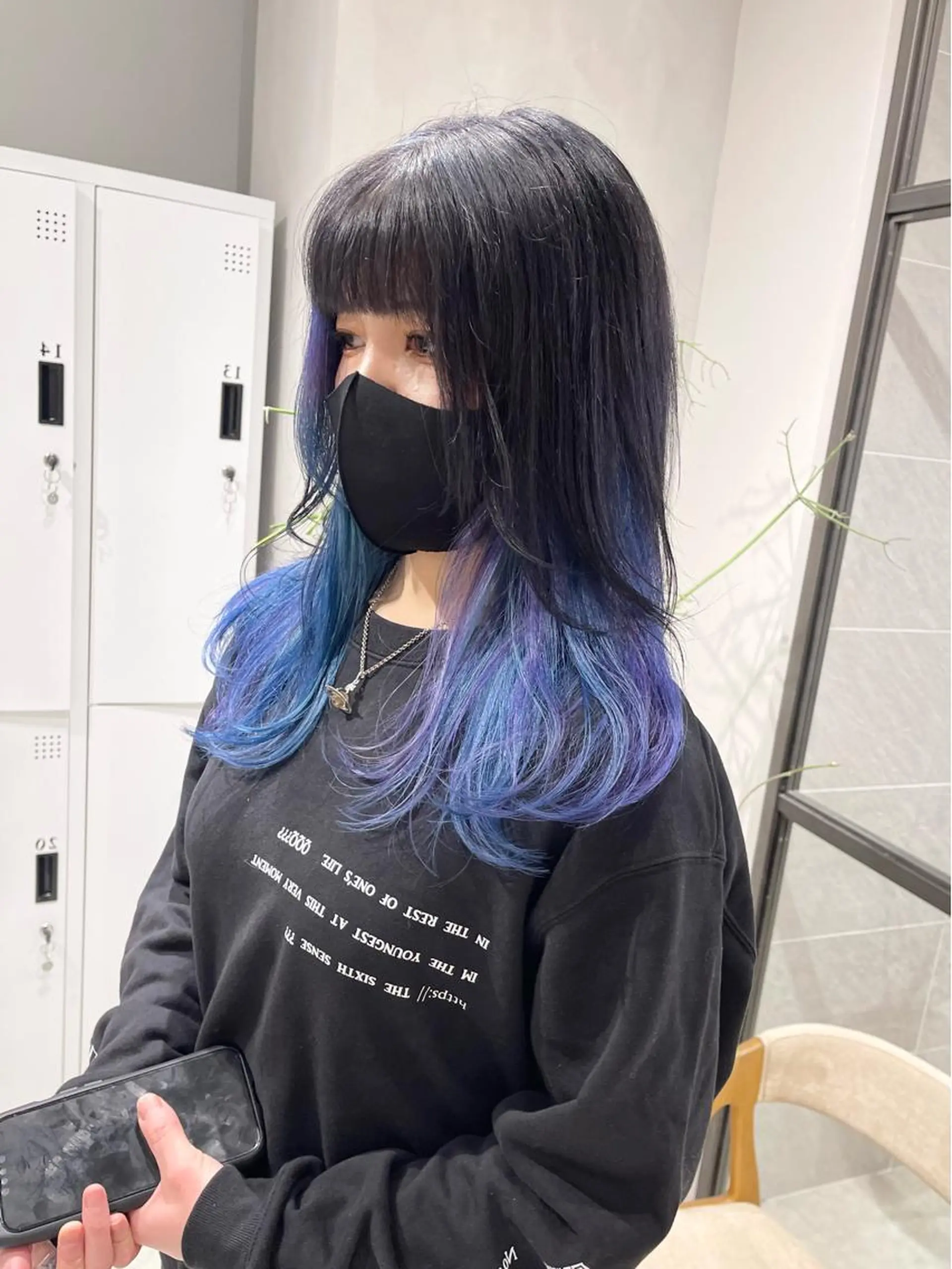 セミロング カラー 🦋レイヤーカット ミドリカワ🦋のヘアスタイル