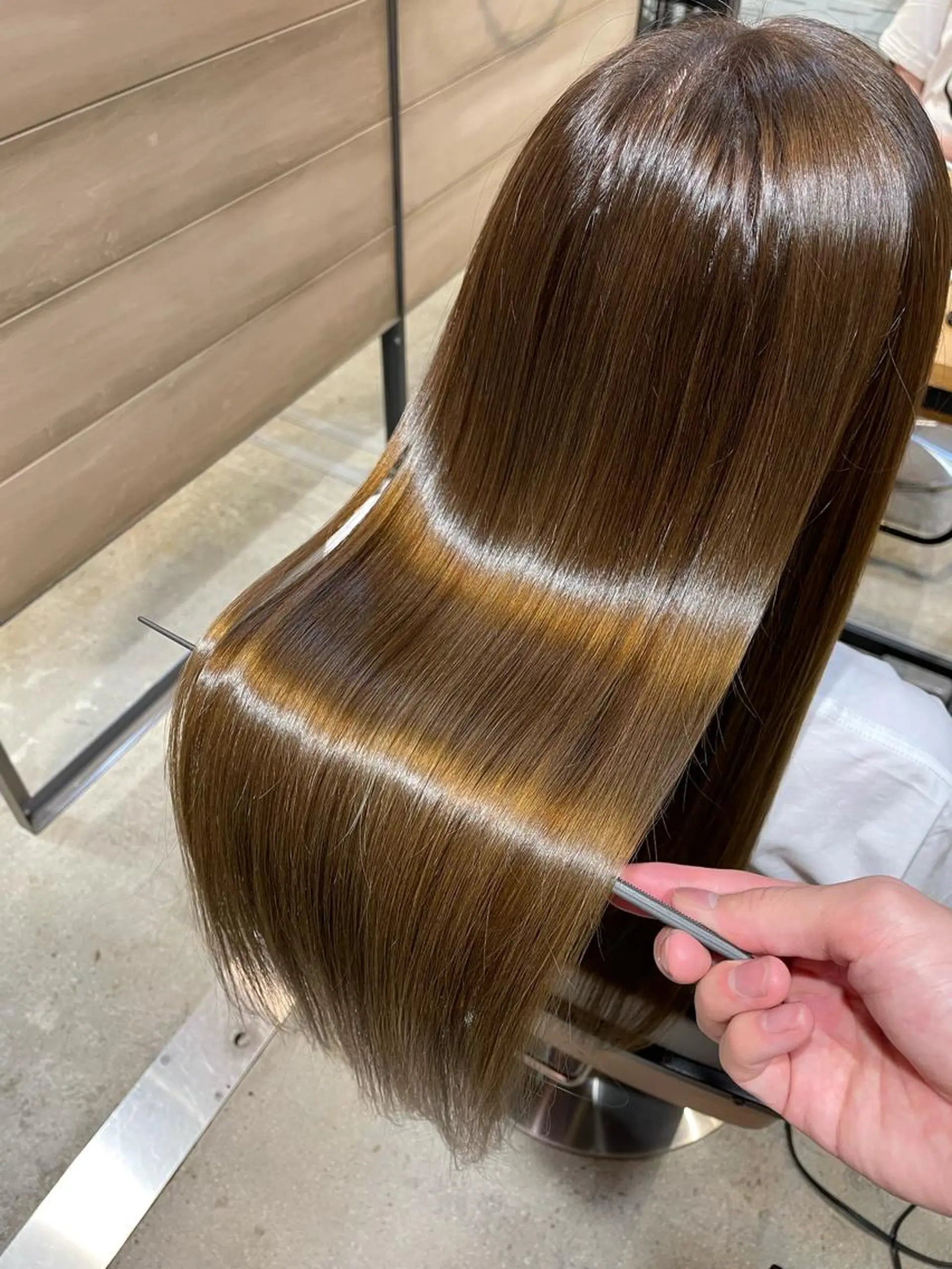 レイヤーカット× 髪質改善たもりのヘアスタイル