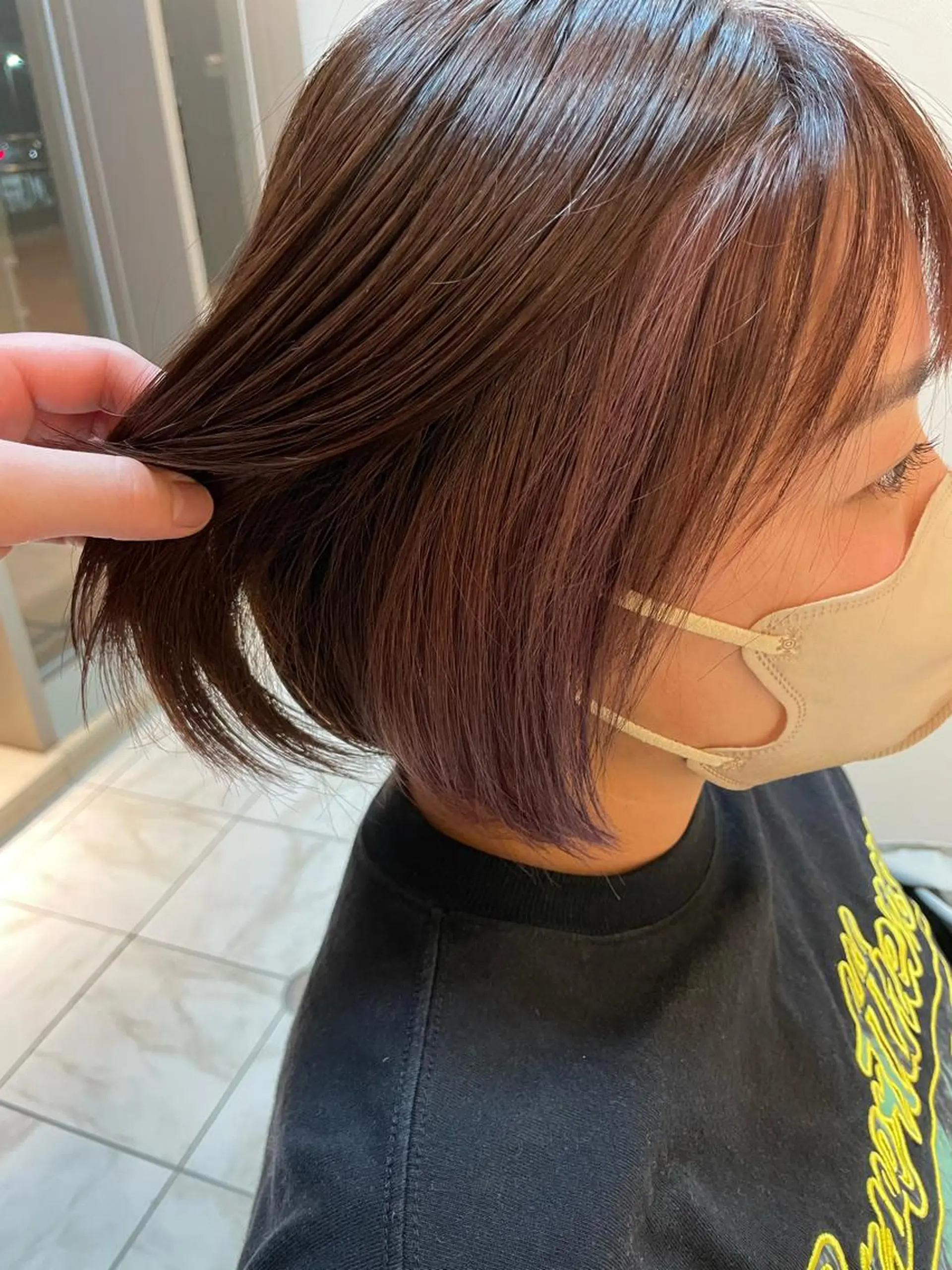 ショート 千葉 香奈のヘアスタイル