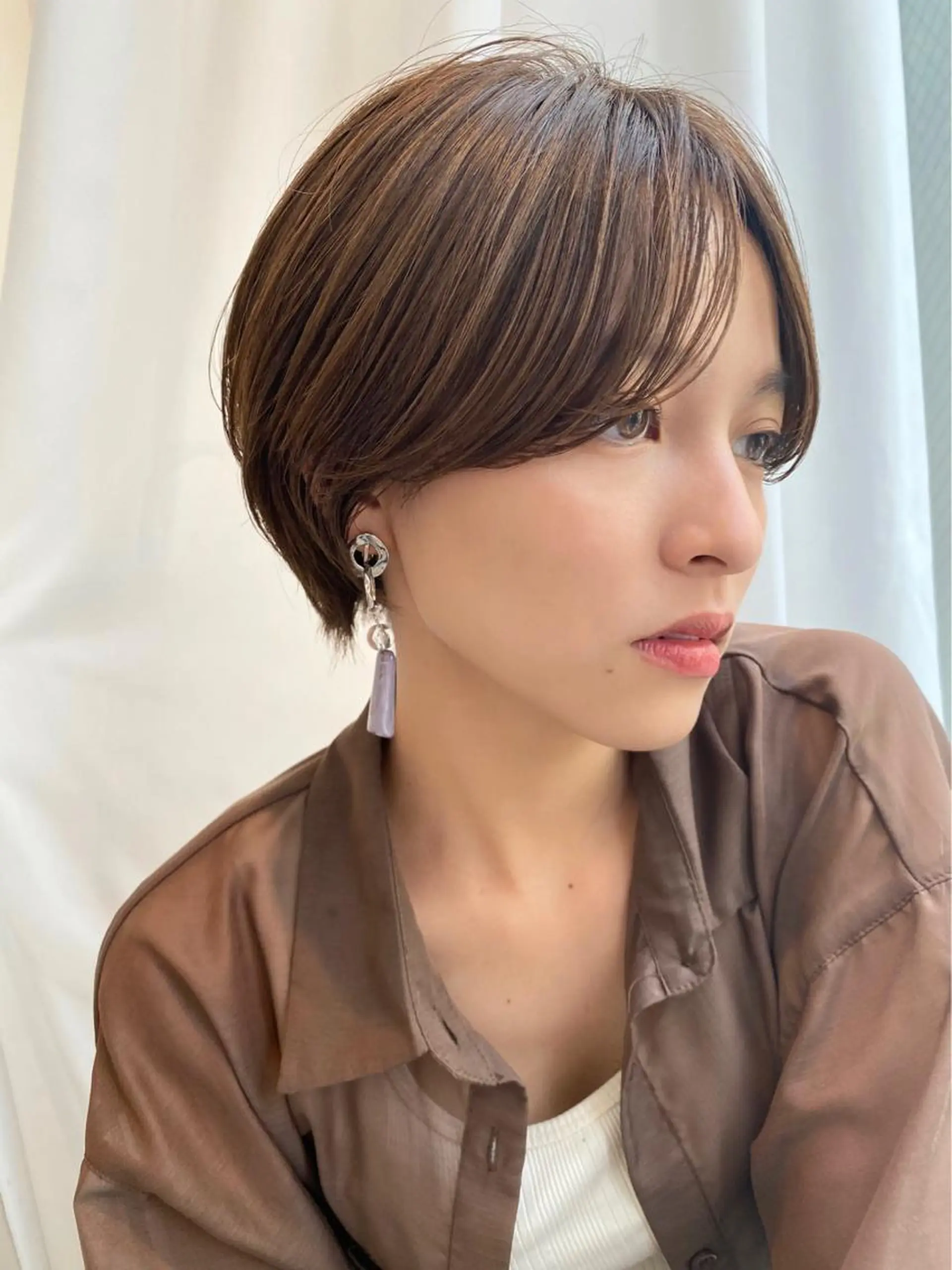 ショート 韓国くびれレイヤー 🇰🇷はづきのヘアスタイル