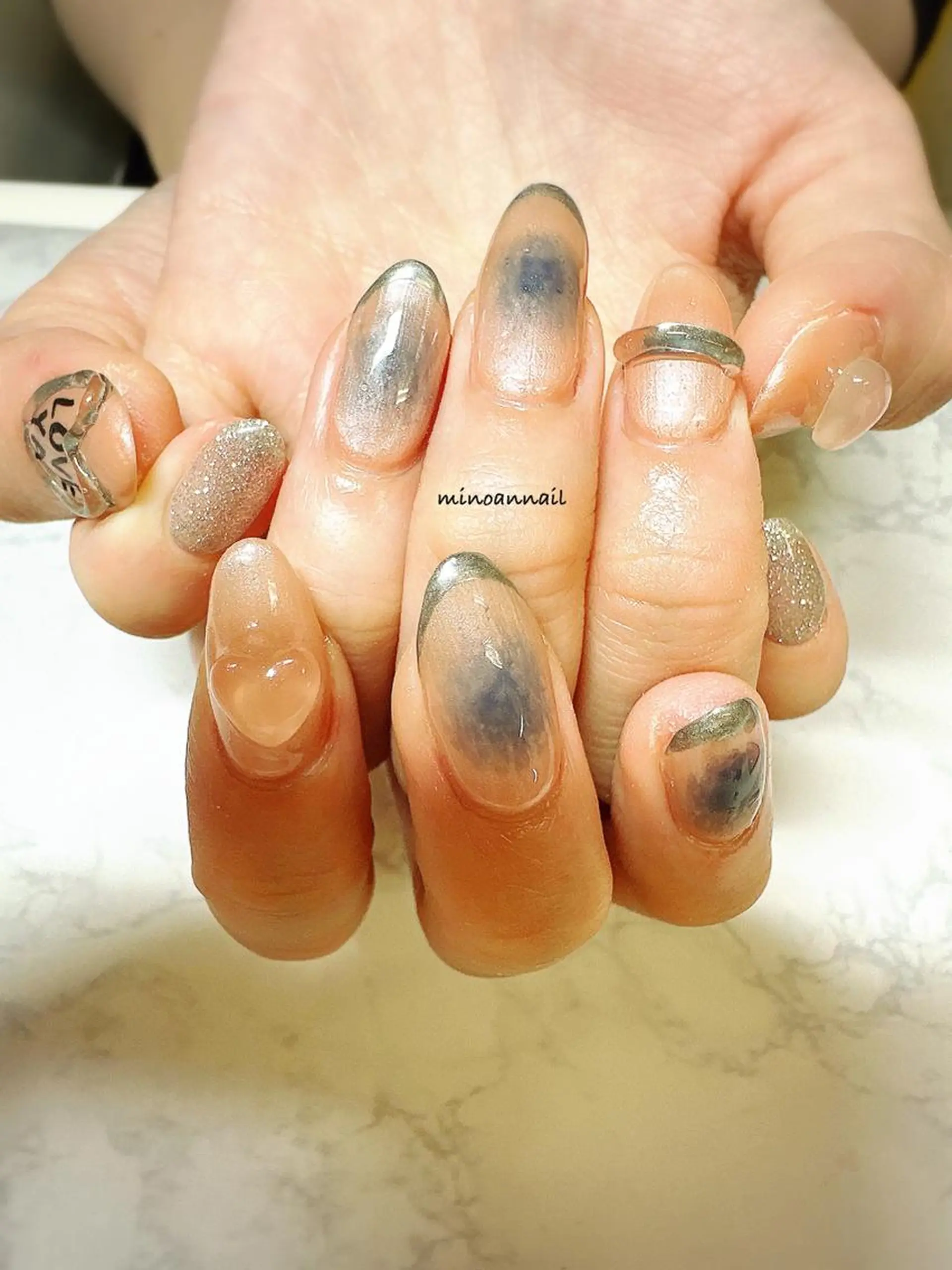 ネイル 美ノ庵ネイルサロン メトロポリタン前店のネイルデザイン