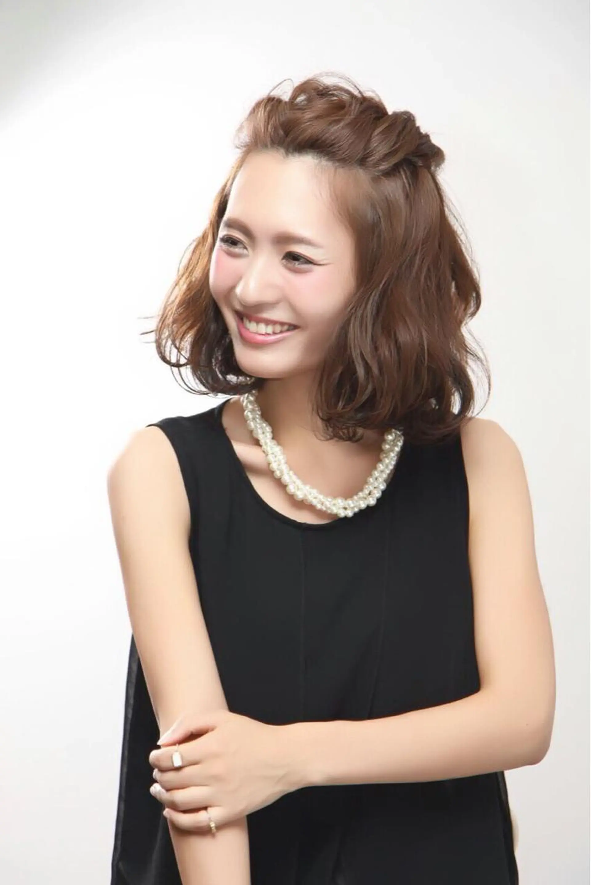 ショート カラー ヘアアレンジ As hair所属・柔らか垢抜けｶﾗｰと ｶｯﾄ🫧ASUKAのヘアスタイル
