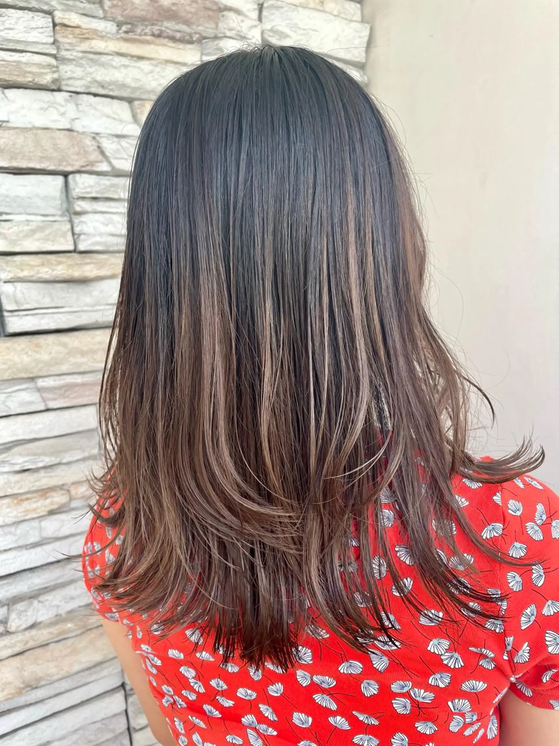 ミディアム 🍒顔周り/レイヤー /韓国風/アリサ🍒のヘアスタイル