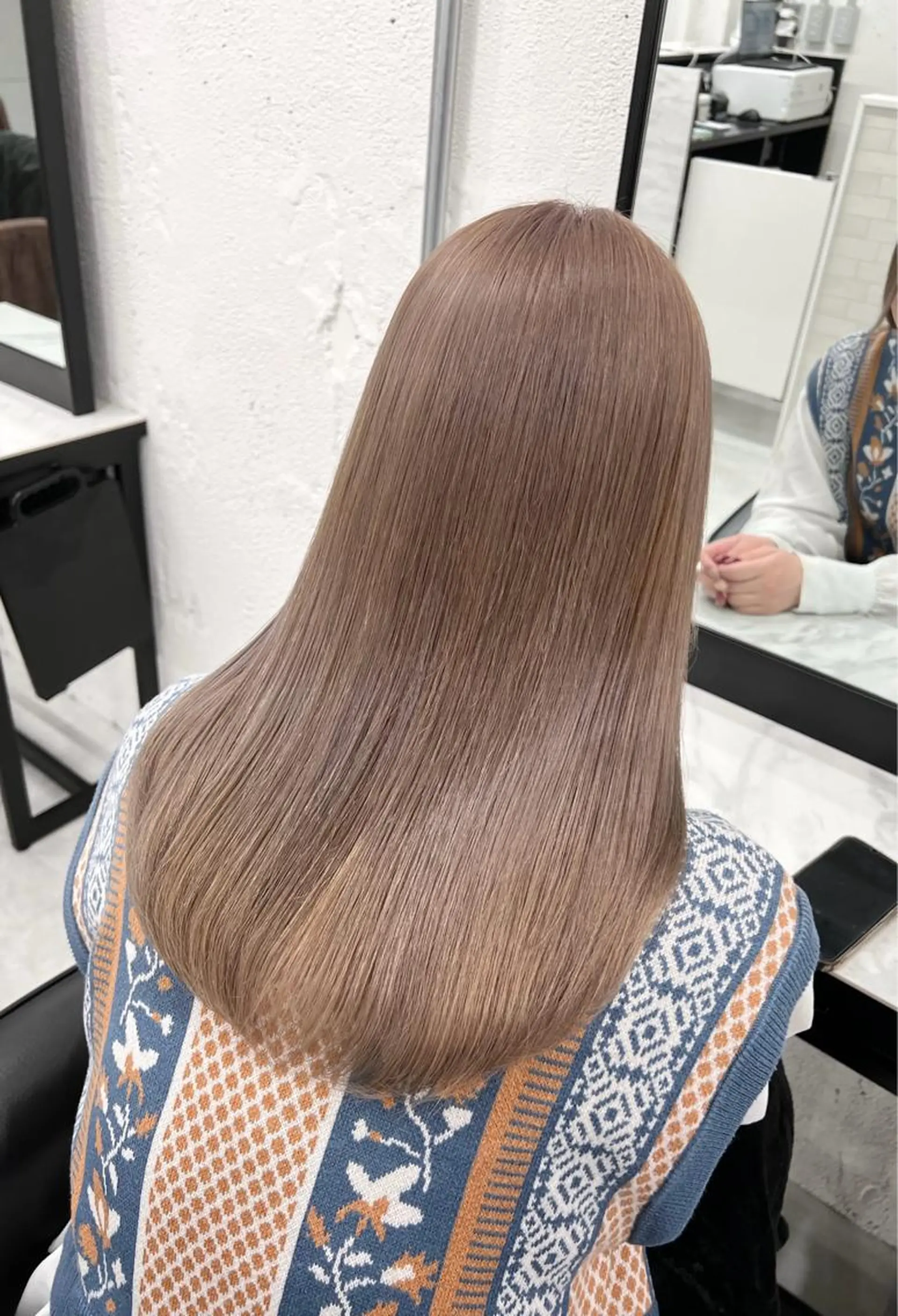 セミロング カラー ヘアカラー wistell/ ayukaのヘアスタイル