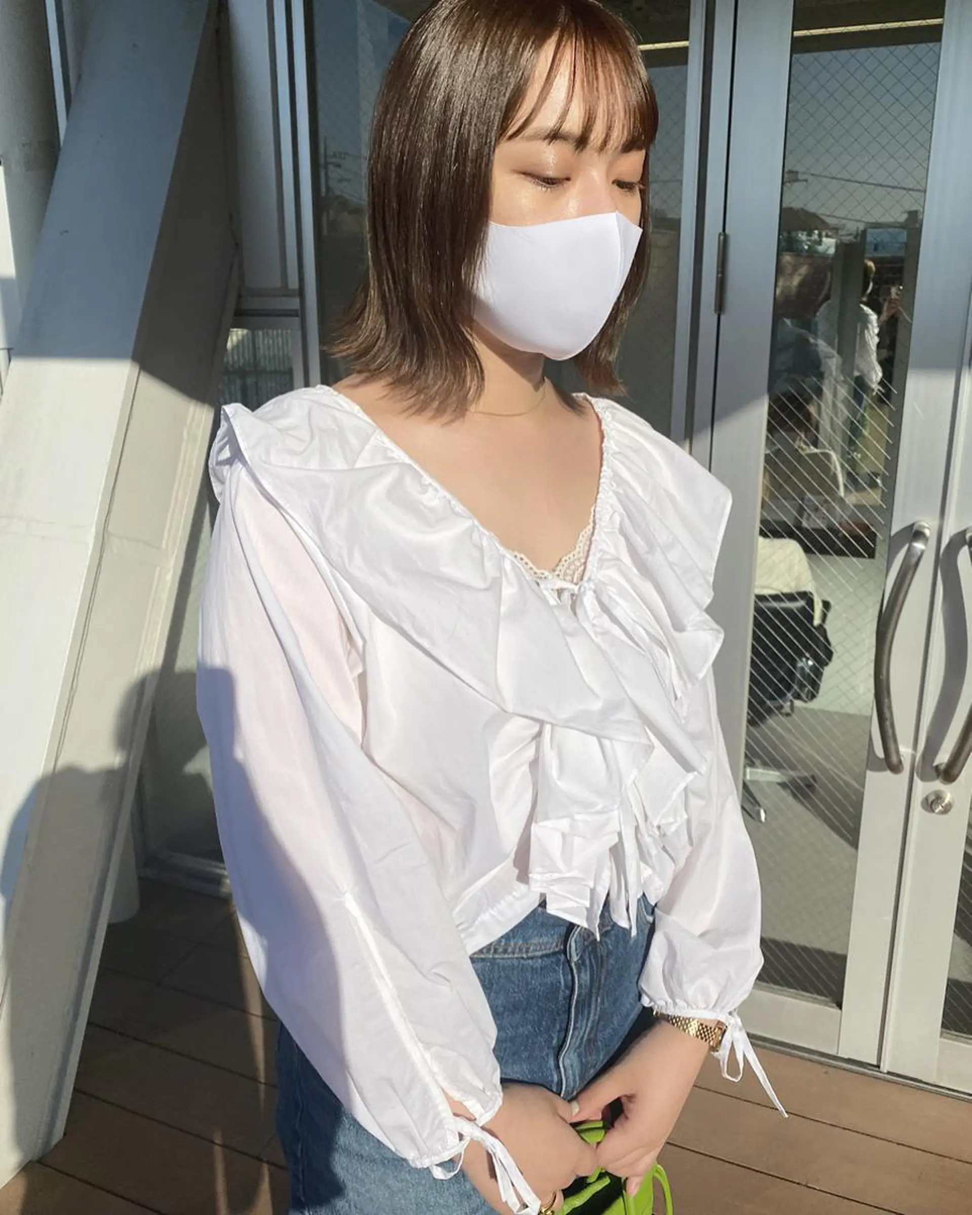 ミディアム カラー カット ヘアカラー salowin JIYUGAOKA所属・マンツーマン半個室 tamuraのヘアスタイル