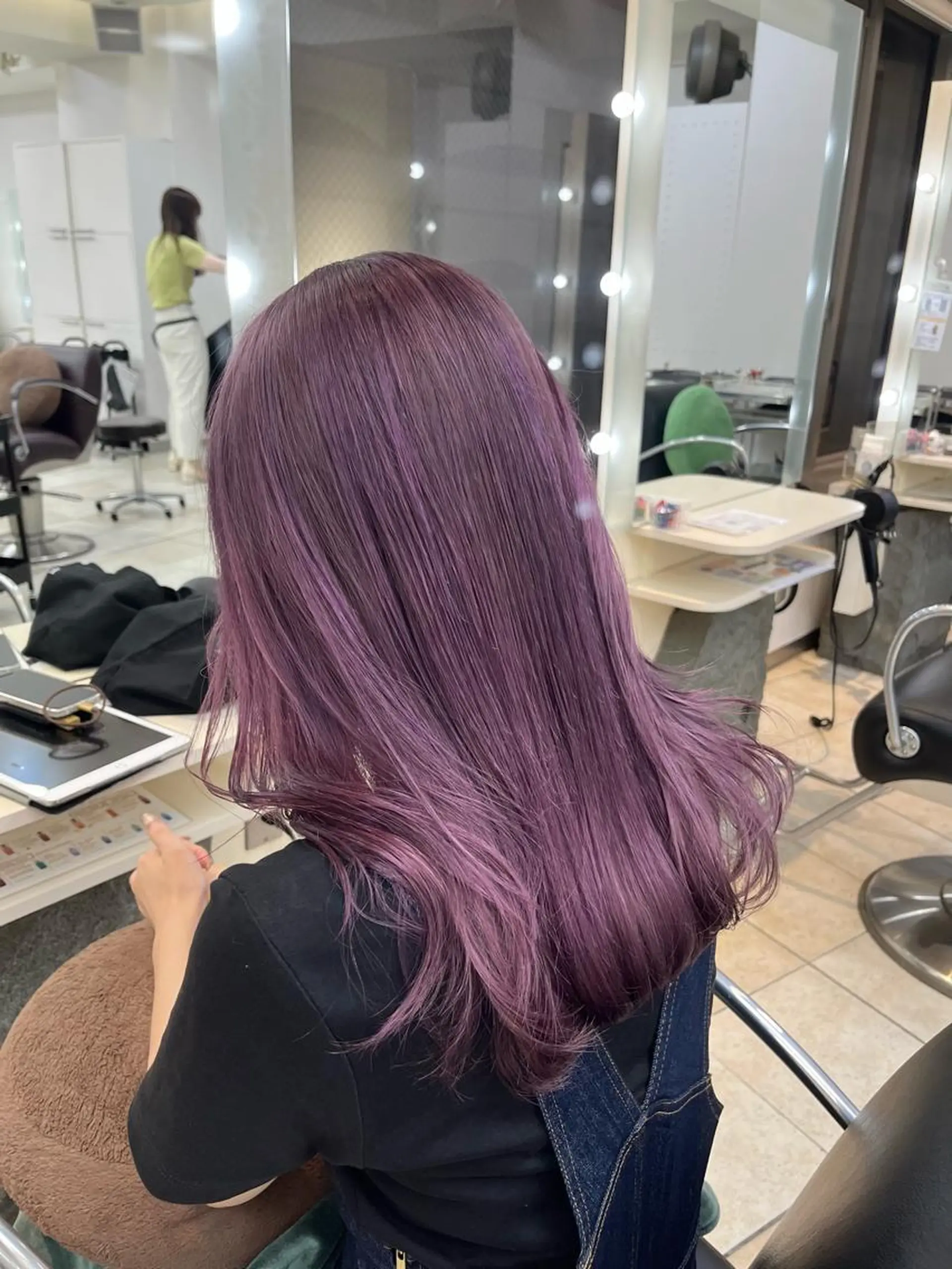 セミロング 韓国レイヤー×モテ髪 /MITSUKI🤍のヘアスタイル