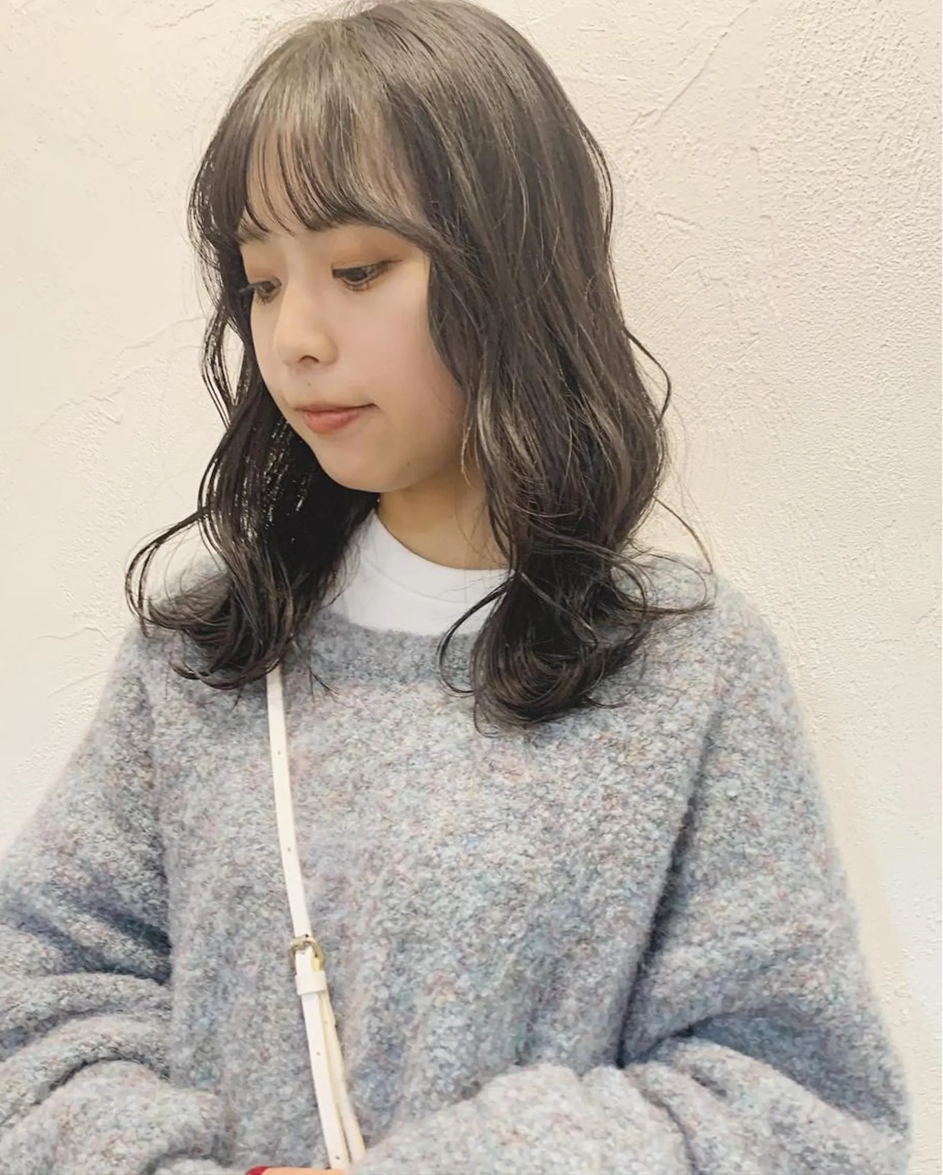 ミディアム カラー ヘアカラー トリートメント ハイトーン&暗髪🔥 表参道二刀流マエダのヘアスタイル