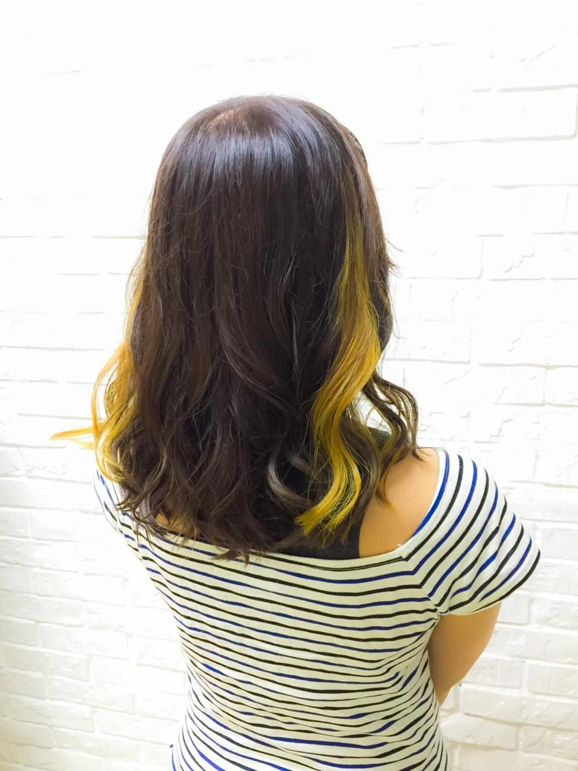 ミディアム カラー エクステリピート率 No.1 菊池　悠介のヘアスタイル