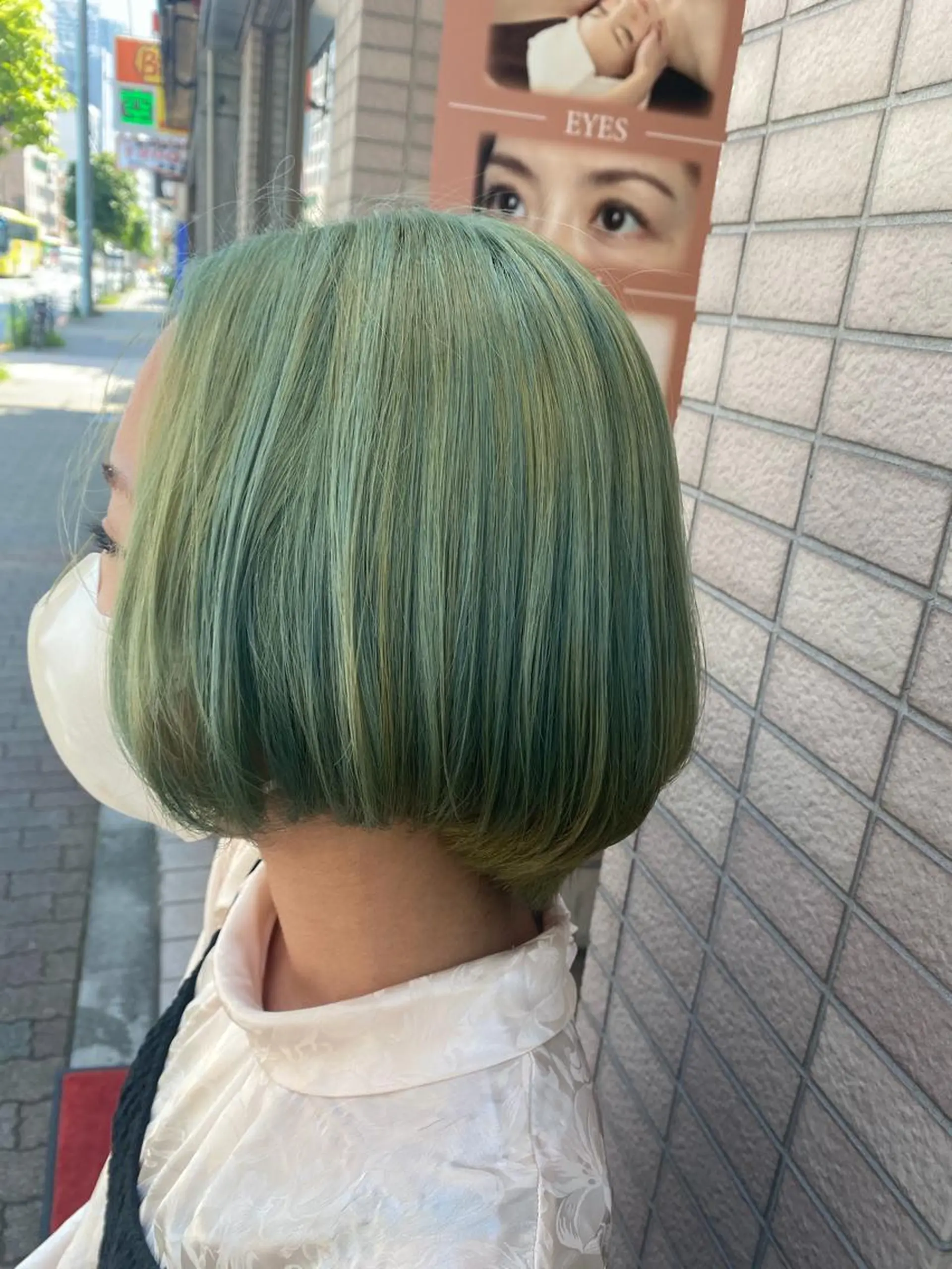 ミディアム カラー ハイトーンカラー ️🫧押上️🫧はな 🫧まとまるショートのヘアスタイル