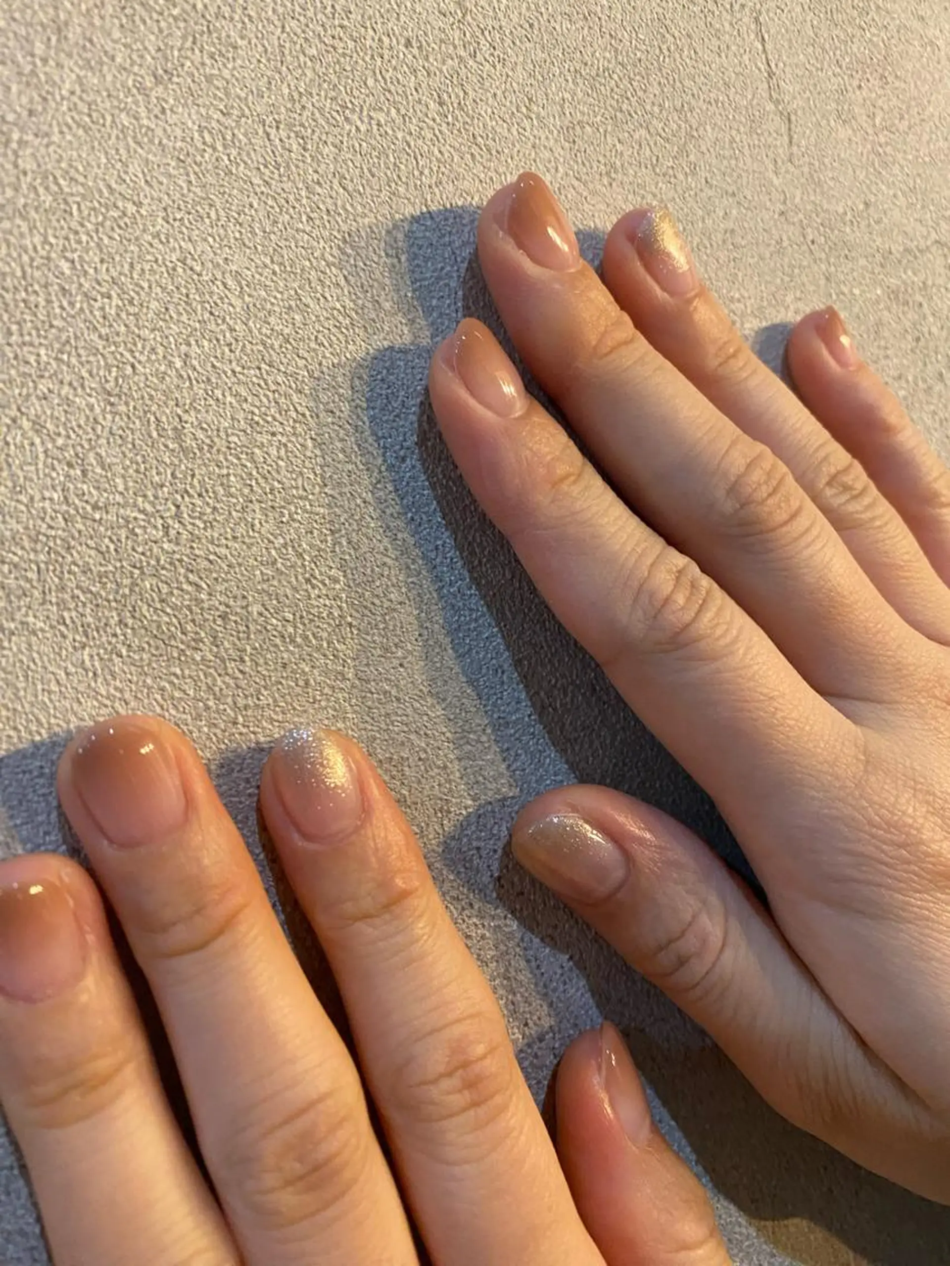 ネイル グラデーション ラメ(グリッター) ラメグラデーション Yarm As Etel ..のネイルデザイン