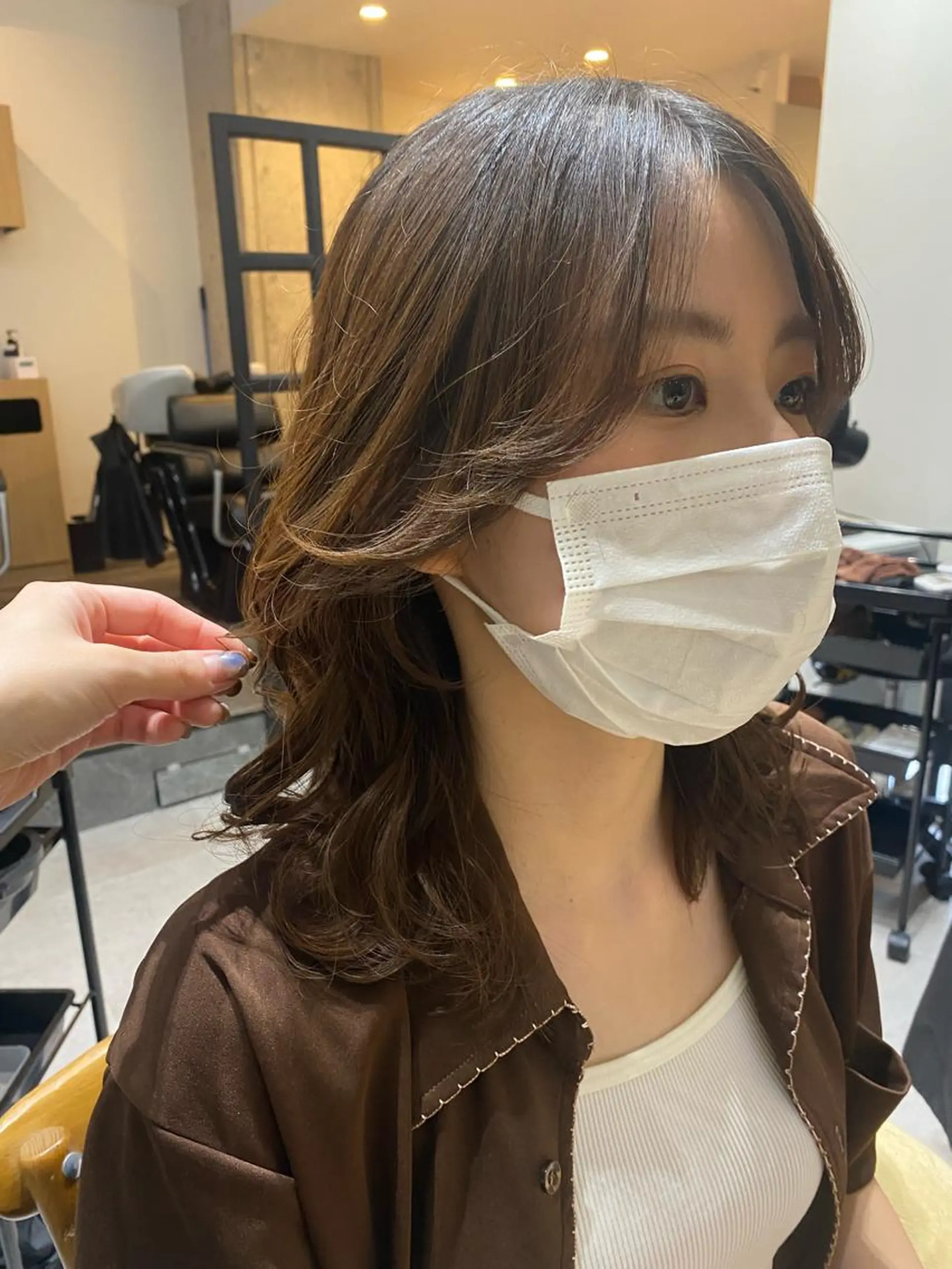 ミディアム カット Dxxxx III所属・女性目線の大人 メンズ*Ayakaのヘアスタイル