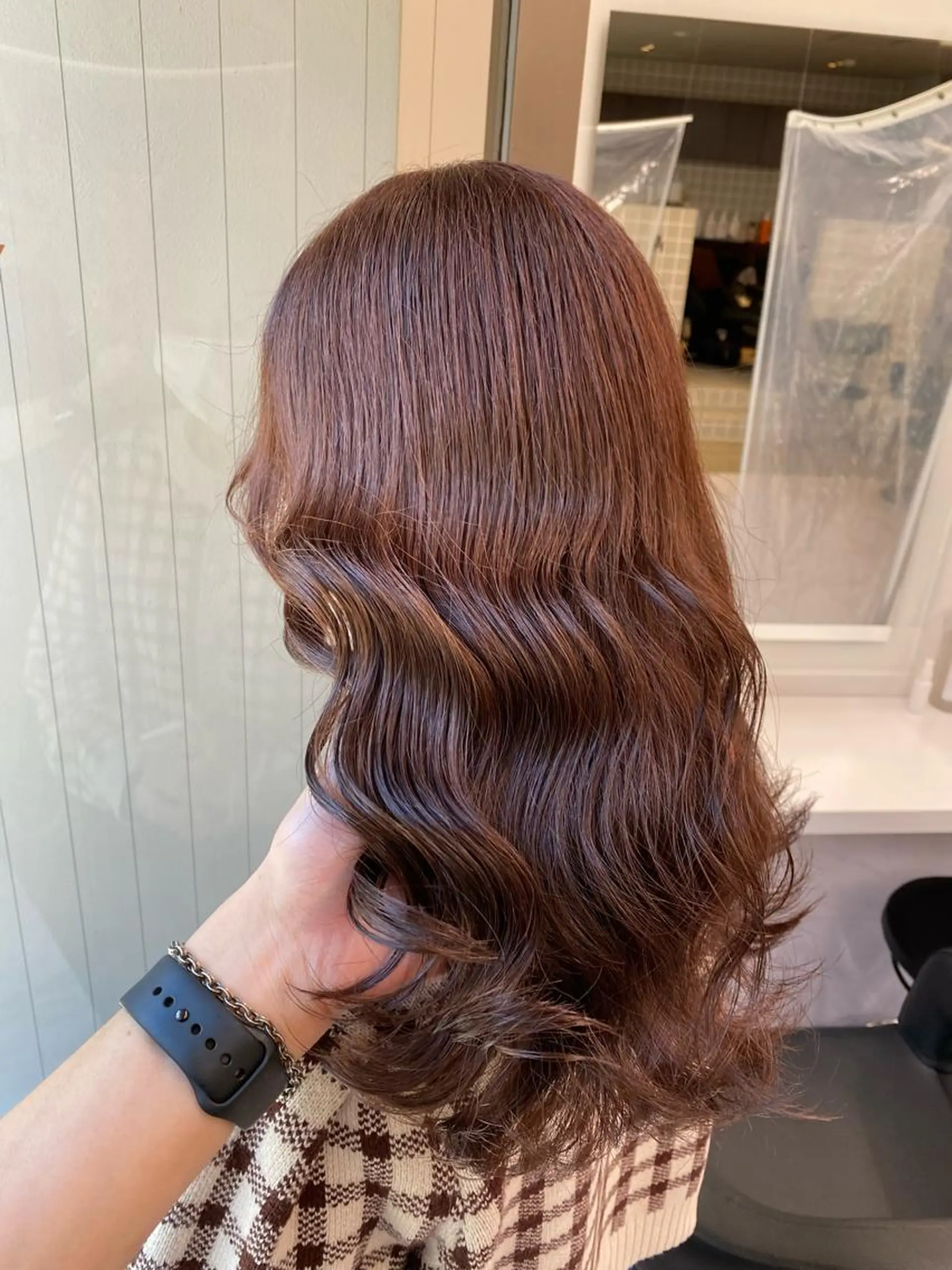 ミディアム カラー レイヤー/韓国❣️ 髪質改善/亘紘輝のヘアスタイル