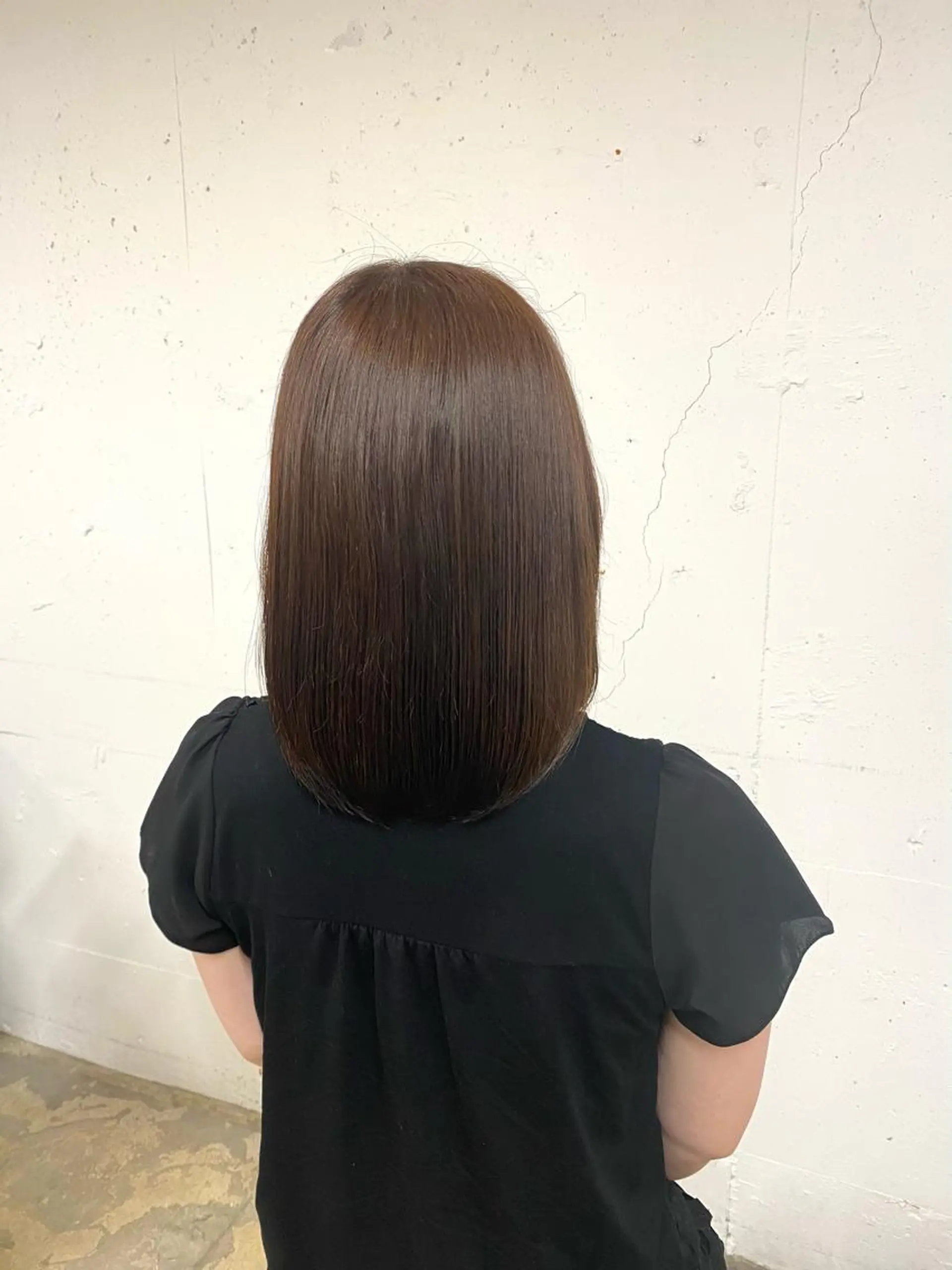 ミディアム カラー Seaby / 木上 綾菜のヘアスタイル