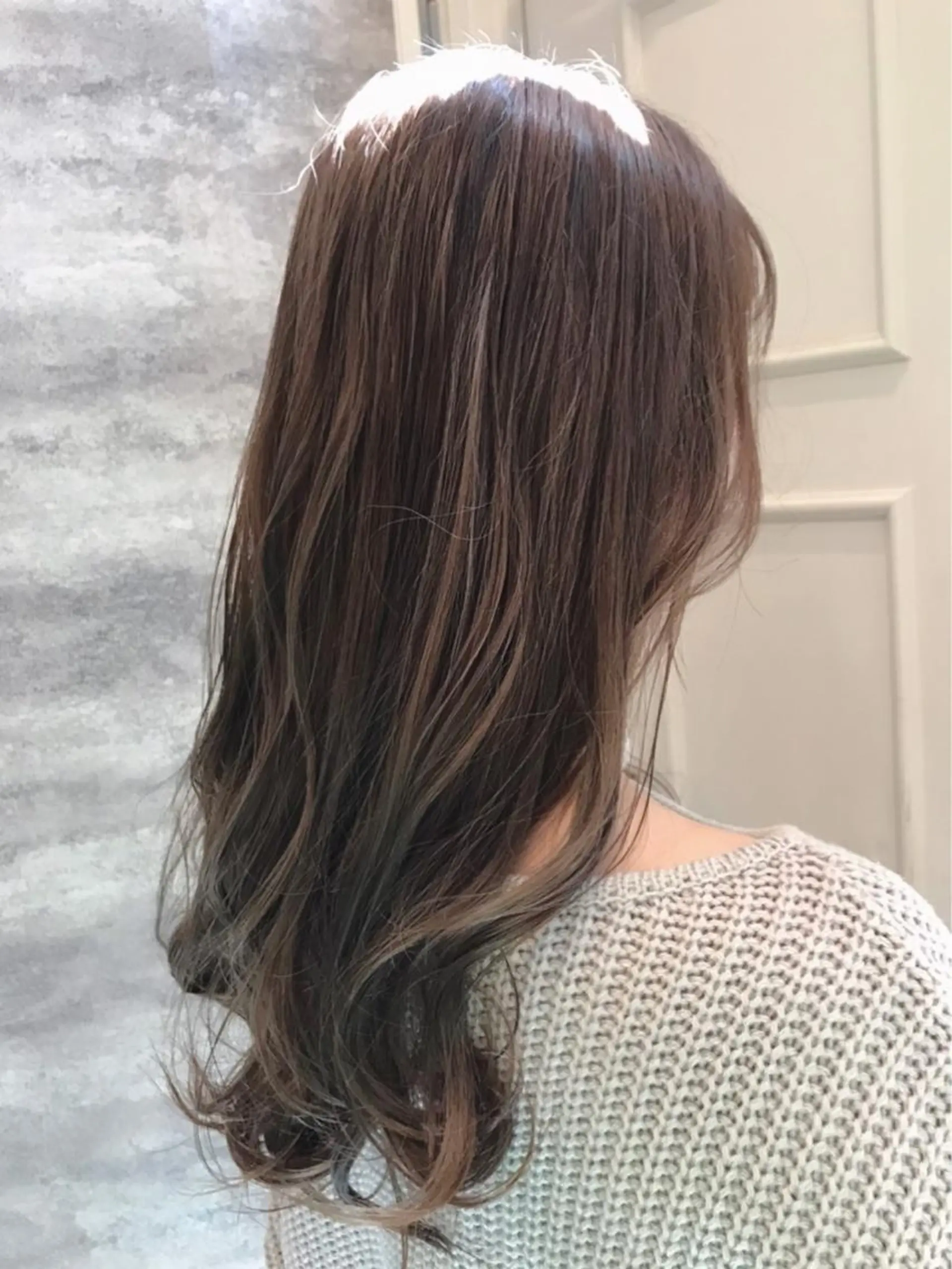 セミロング カラー アッシュ ベージュカラー 🫟Blanco🫟 Color&Careのヘアスタイル
