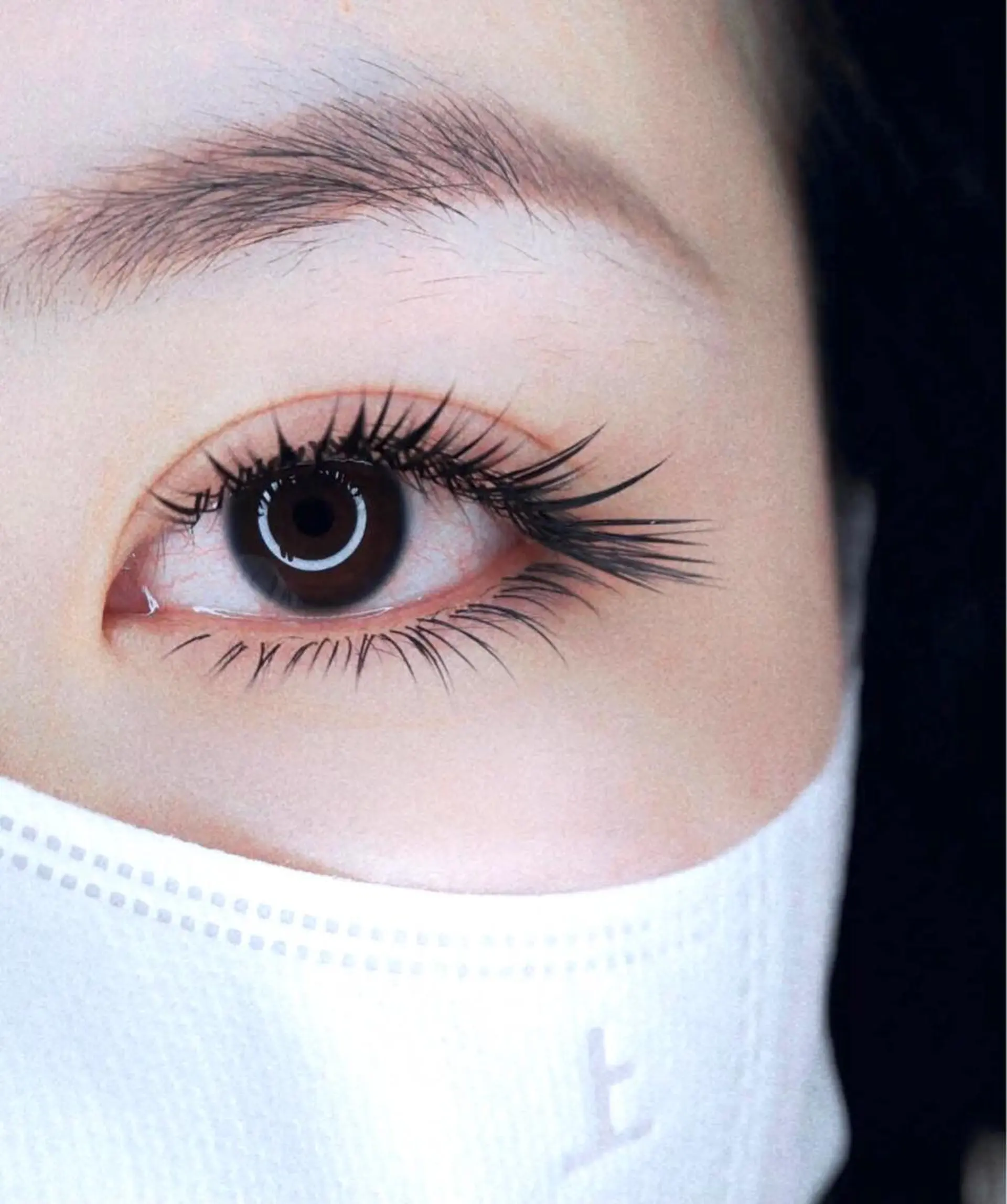 マツエク・マツパ Lカール マツエク ⛱Mi ˋˏᰔᩚˎˊ Na⛱のマツエク・マツパデザイン