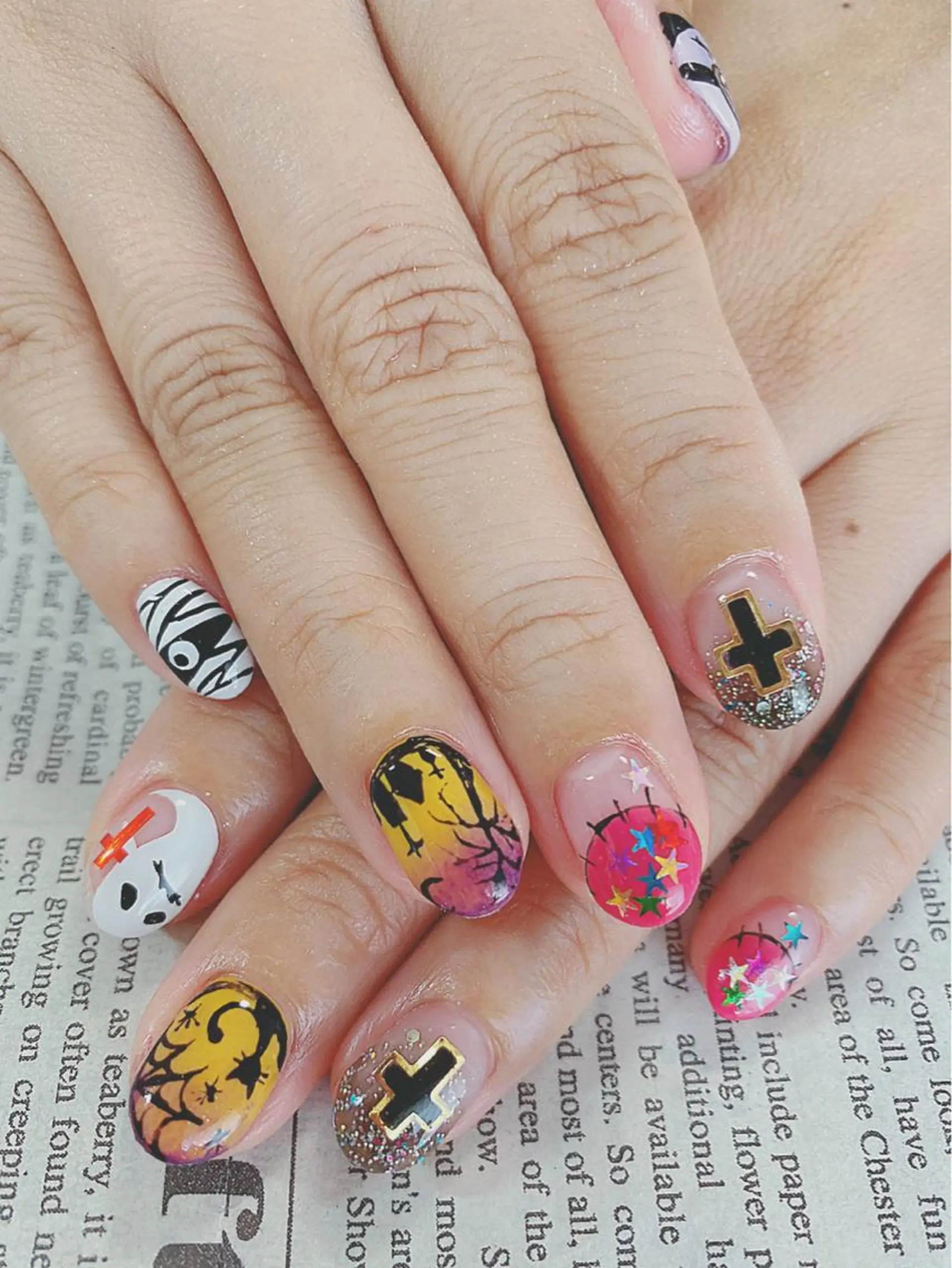 ネイル ハンドネイル ハンドケア 森山 舞のネイルデザイン