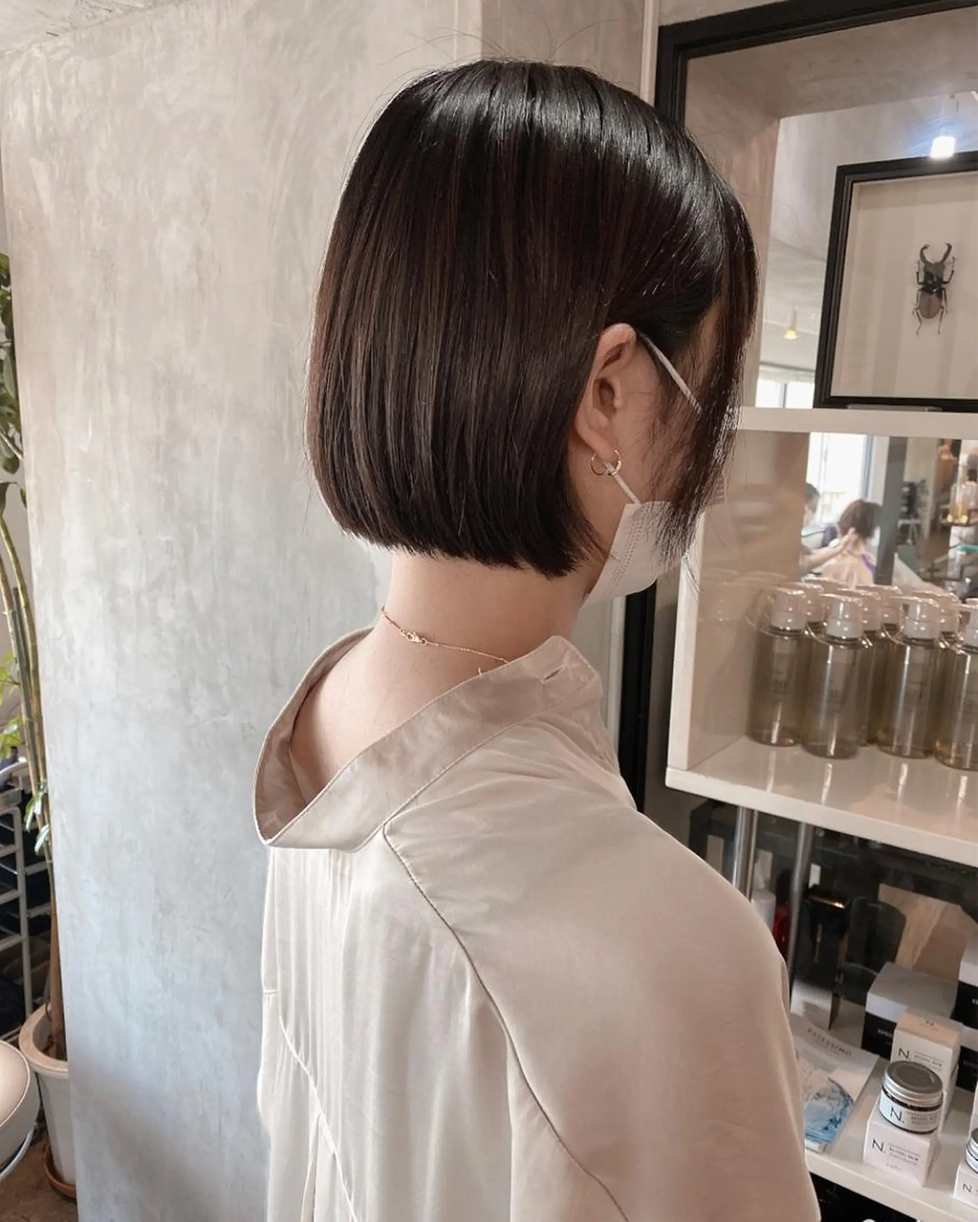 ショート カラー ヘアアレンジ stylist/蛯谷 珠里のヘアスタイル