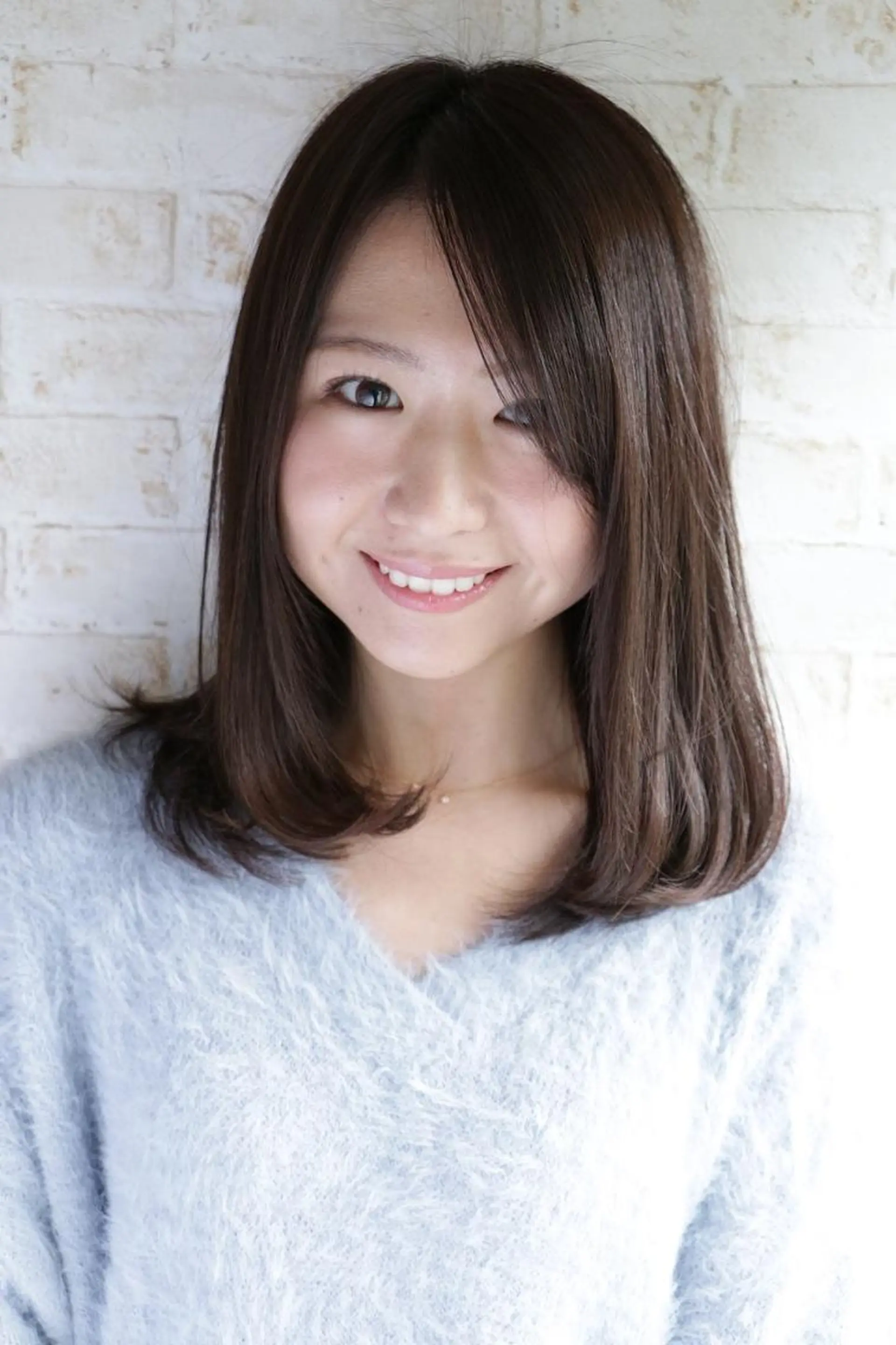 ミディアム 角 大輔のヘアスタイル