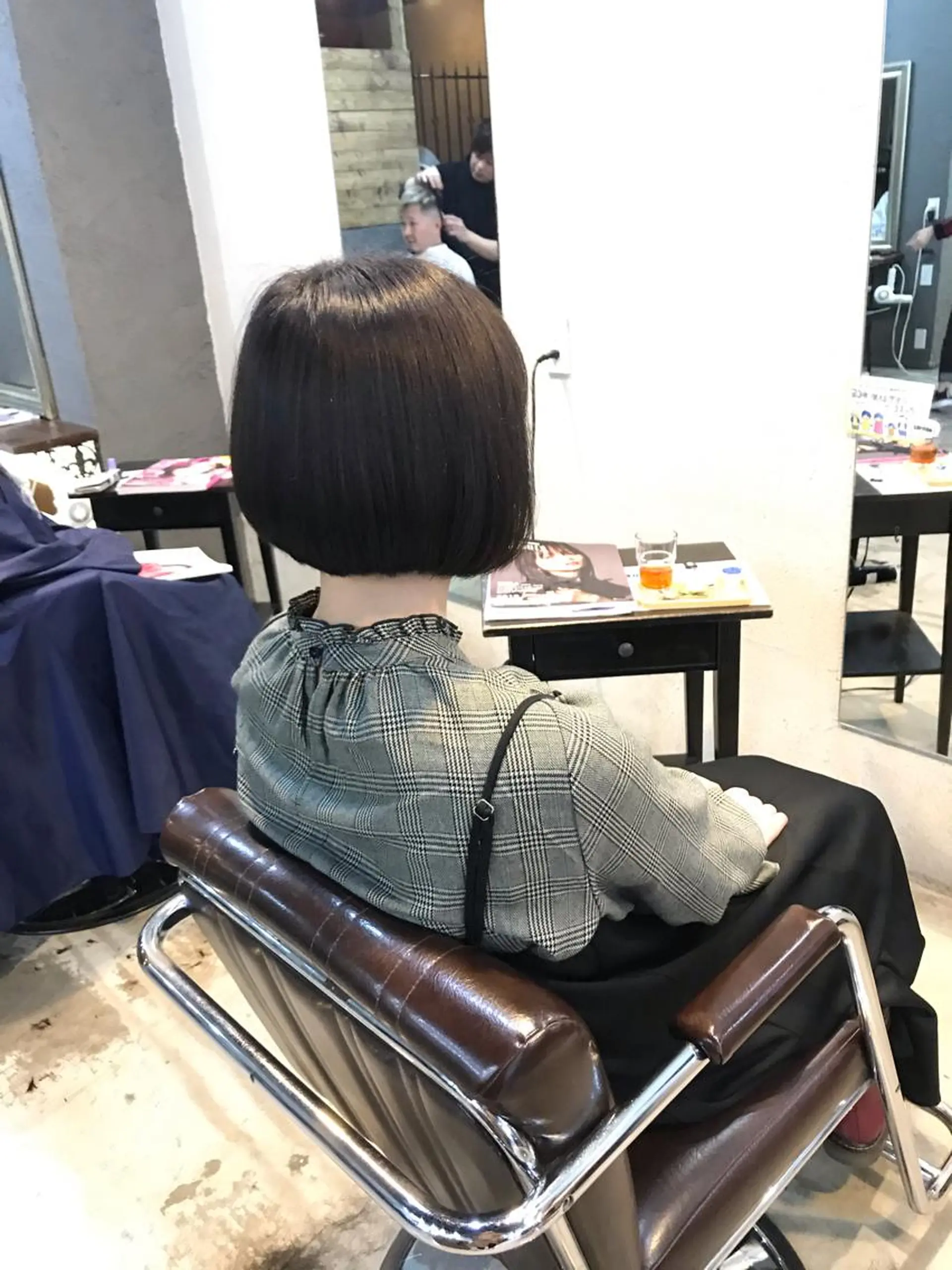 ショート ボブ 正分 真美のヘアスタイル