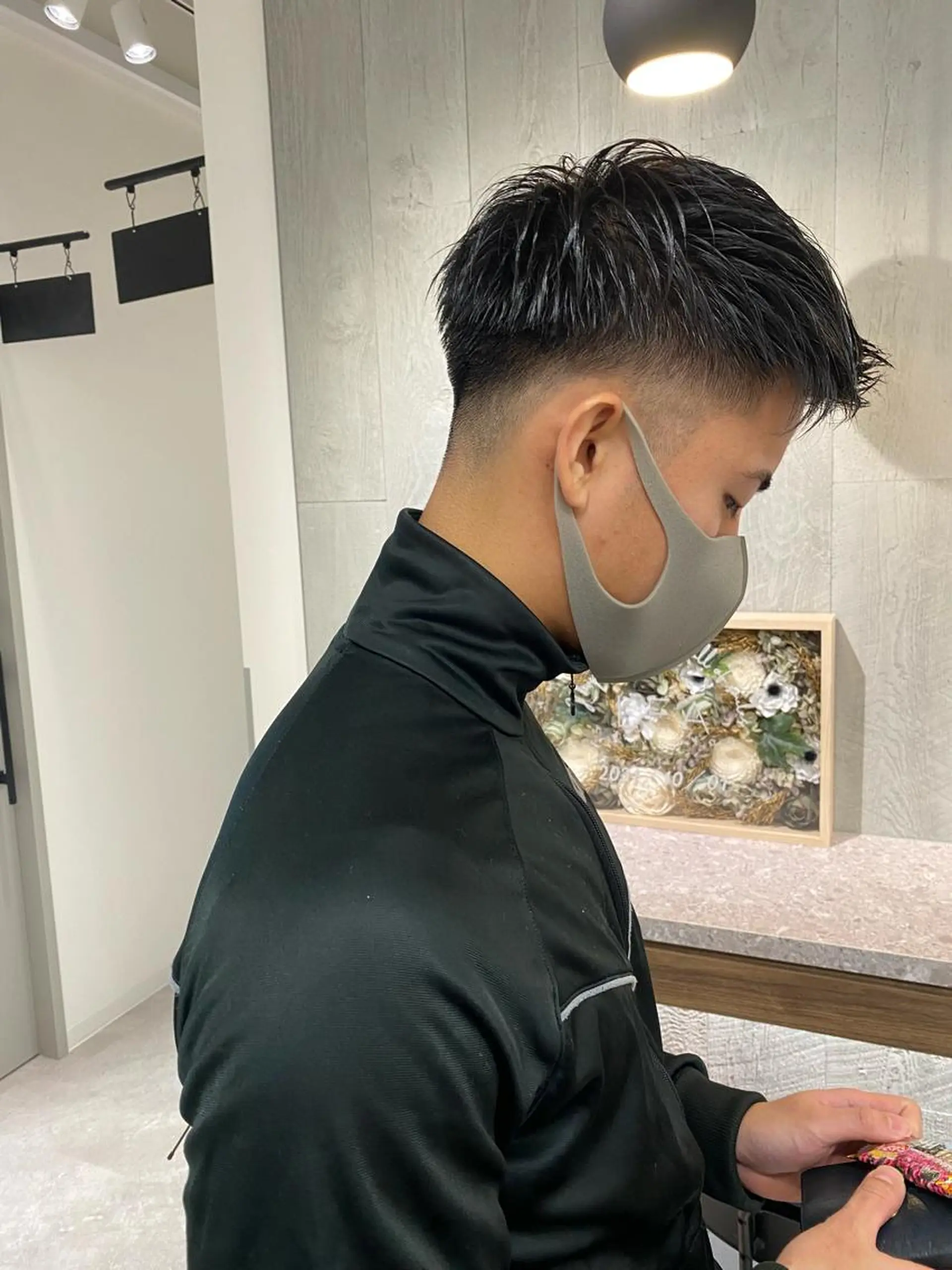 ショート メンズ カット パーマ umu.［韓国ヘア /ダウンパーマ］のヘアスタイル