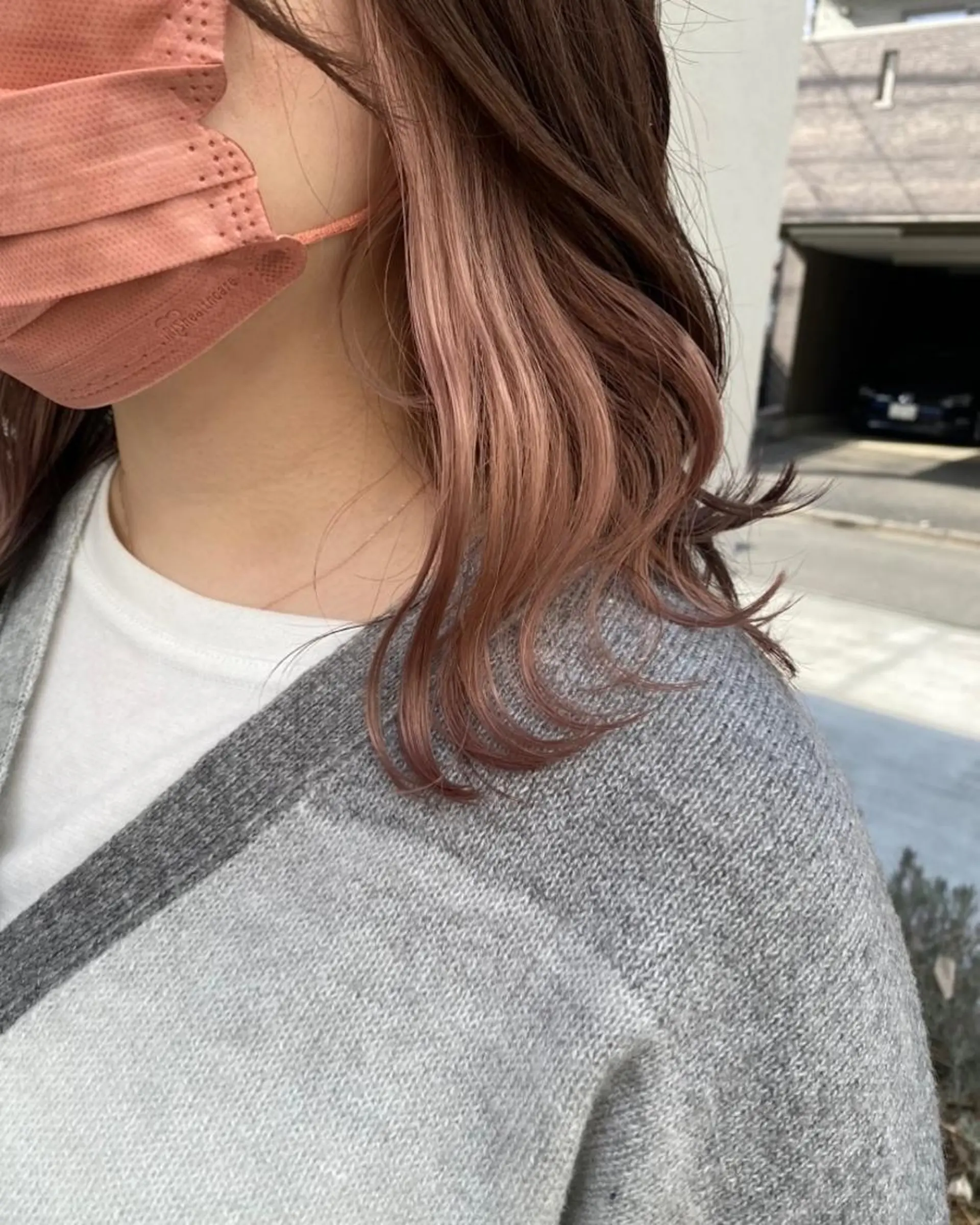 ミディアム ヘアカラー DECORArojii所属・赤坂 菜々恵のヘアスタイル