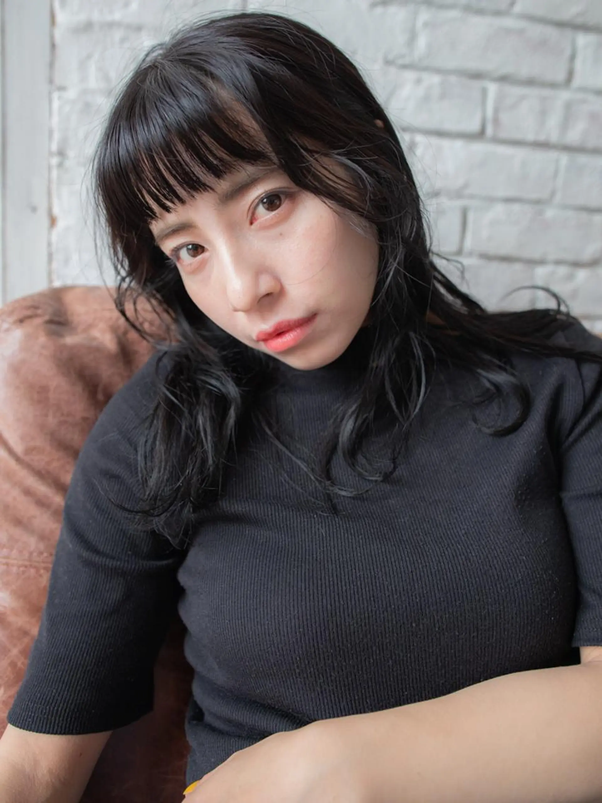 ミディアム くろだ ちはるのヘアスタイル