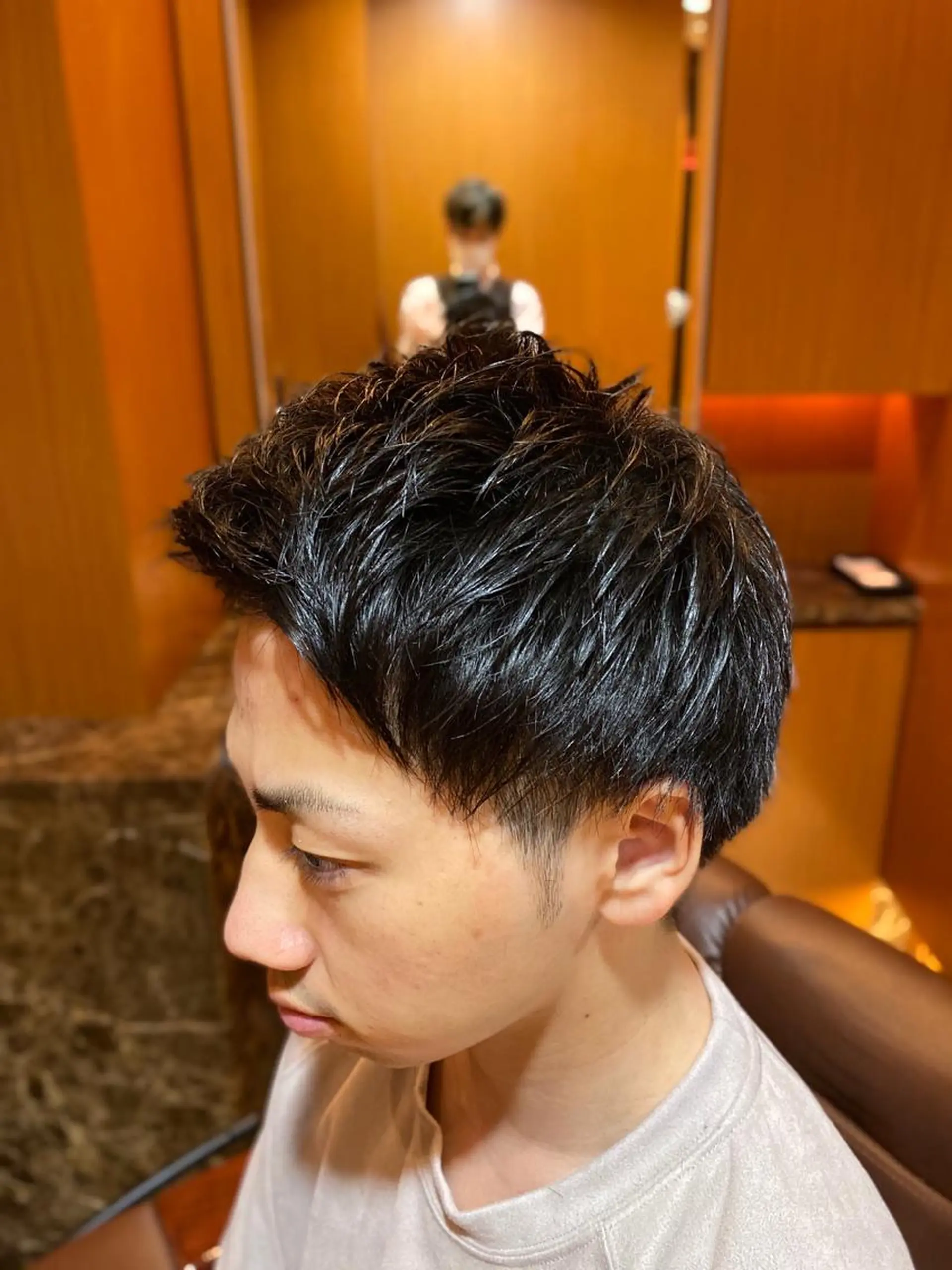 ショート HAIR MODE KIKUCHI銀座店所属・たけ しまのヘアスタイル