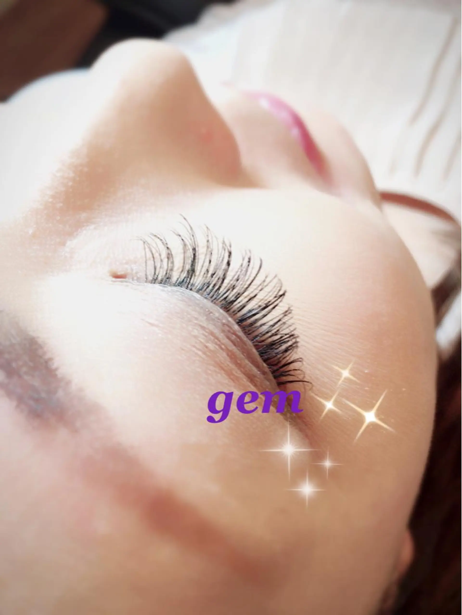 マツエク・マツパ フラットラッシュ gem所属・gem 〜ジェム〜のマツエク・マツパデザイン