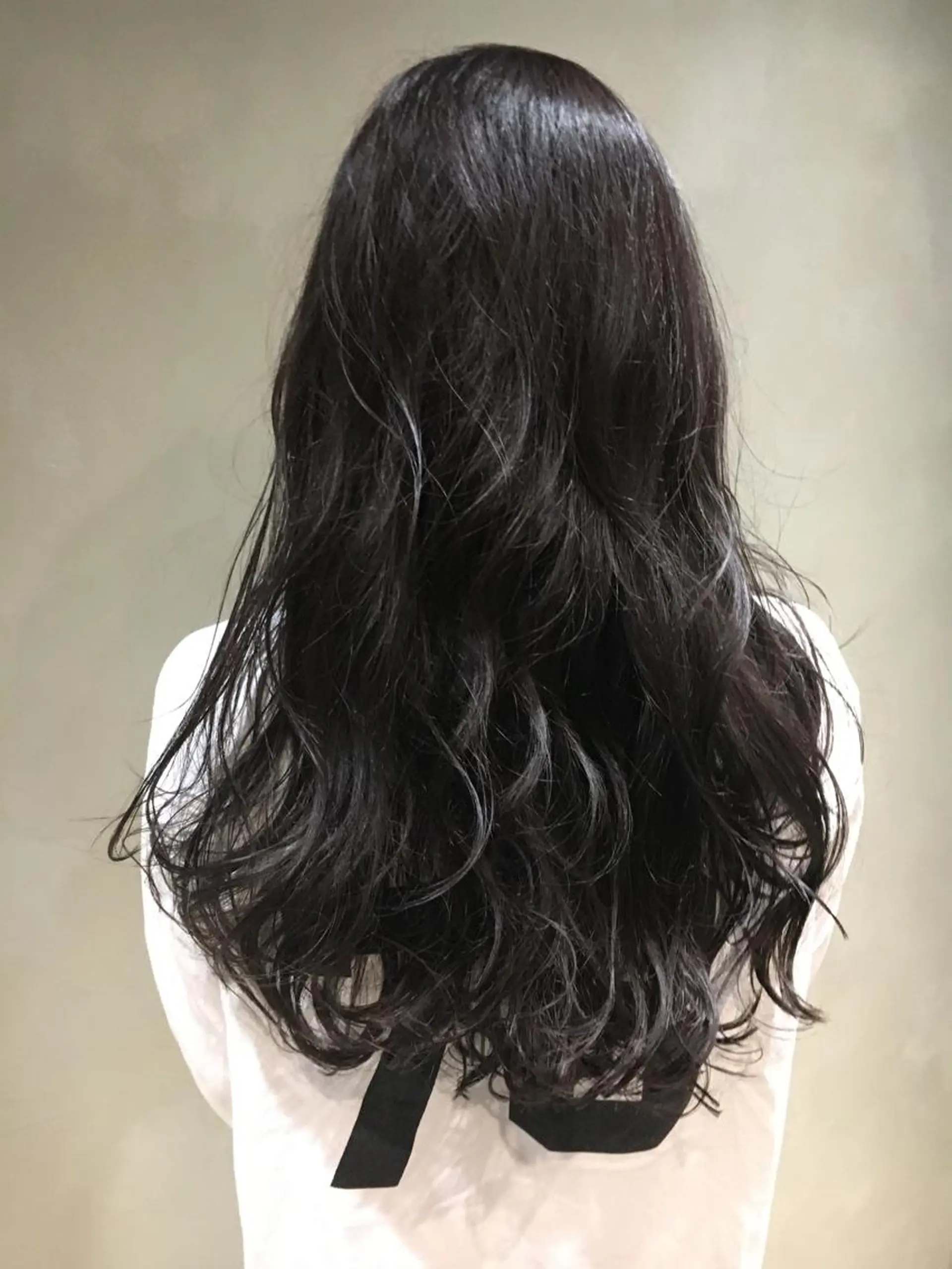 ロング カラー アッシュ イルミナカラー カット ヘアカラー トリートメント 髪質改善ULTOWA ✨松井　美幸のヘアスタイル
