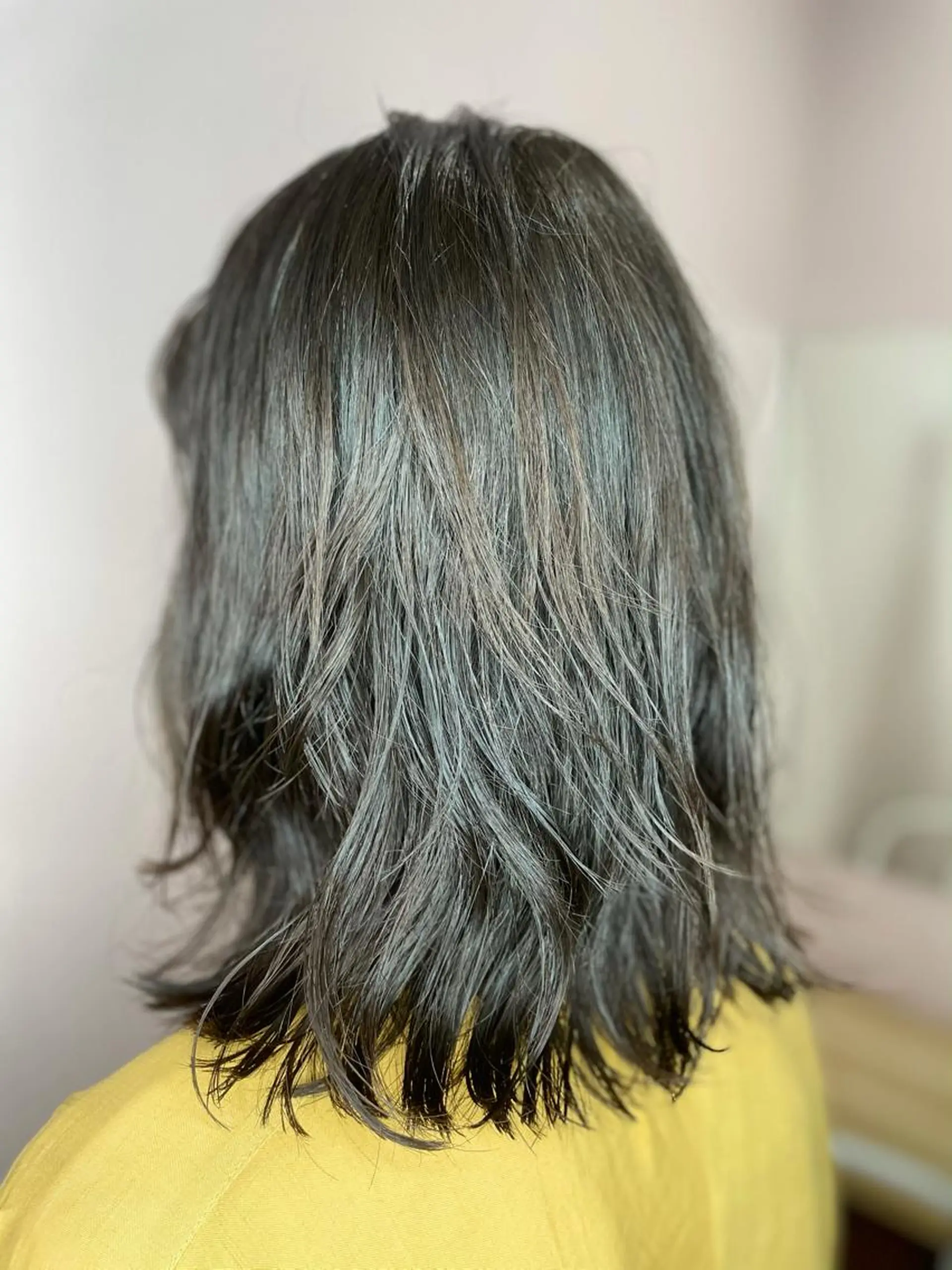 ミディアム パーマ 外ハネヘア 🌈effect 🌈村山武史のヘアスタイル