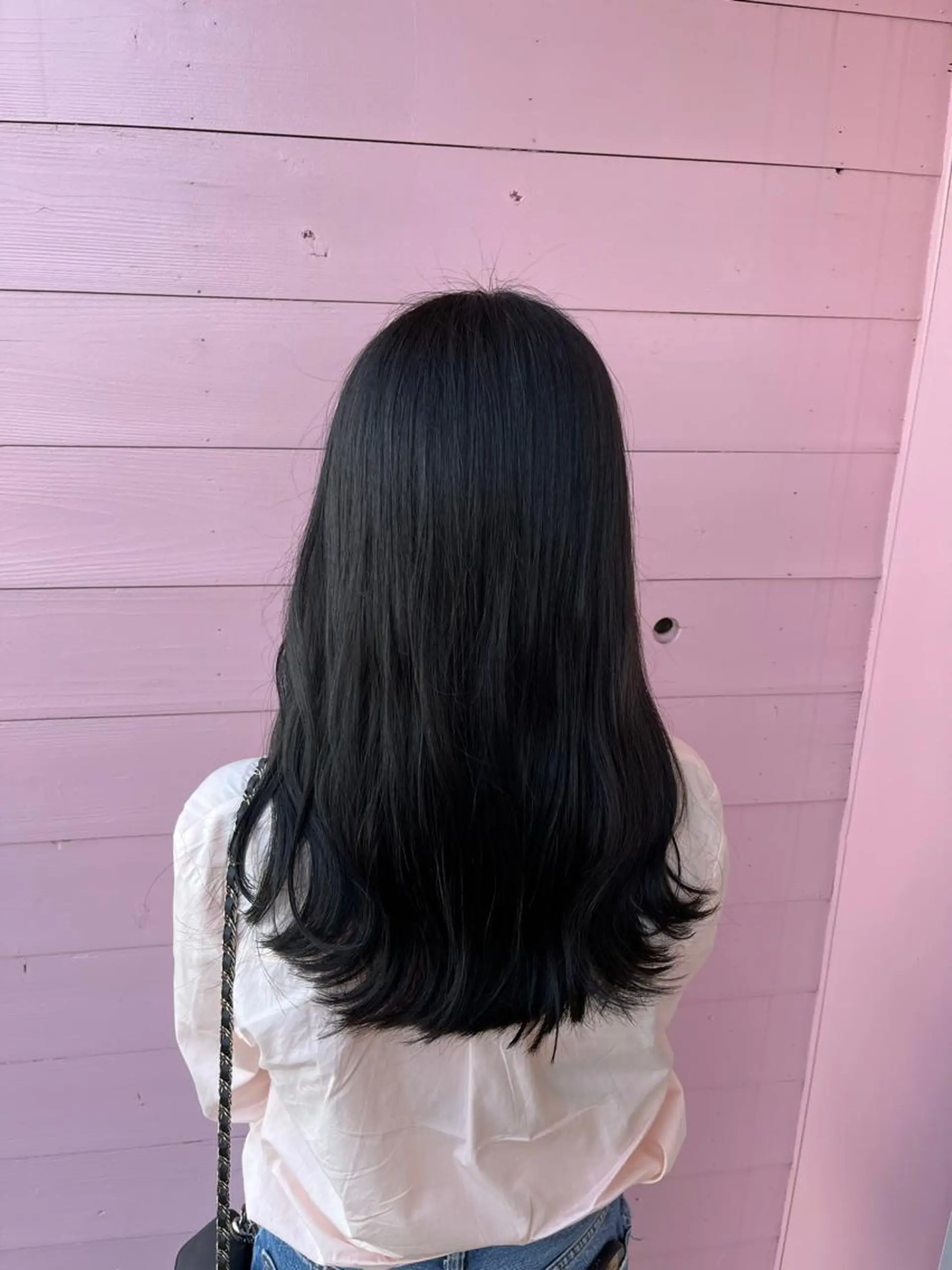 セミロング ボヌールソレイユ所属・☁️彦坂唯有/ 透明感カラー☁️のヘアスタイル