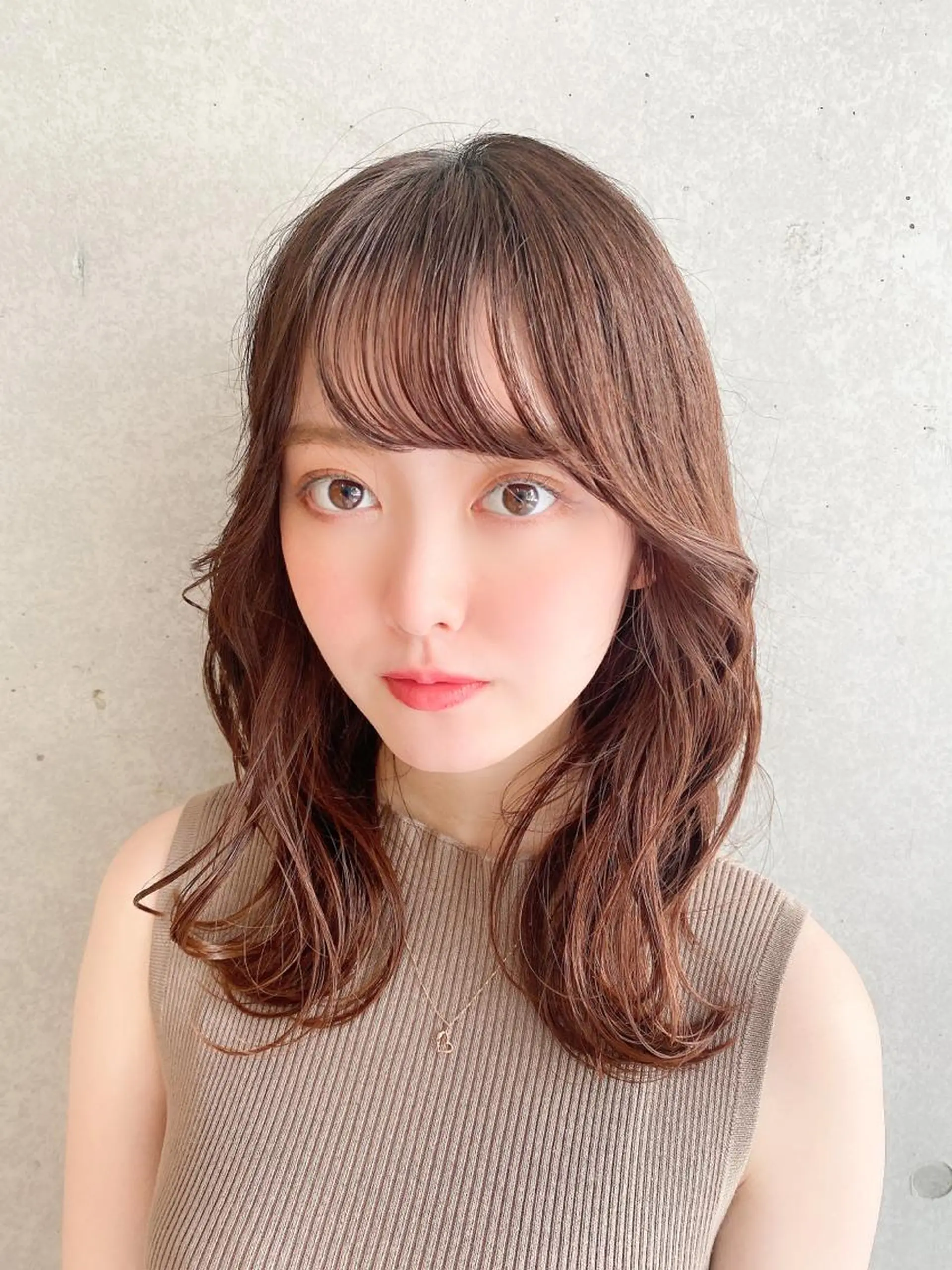 セミロング Aujuaソムリエ/ HARUNO/艶髪のヘアスタイル