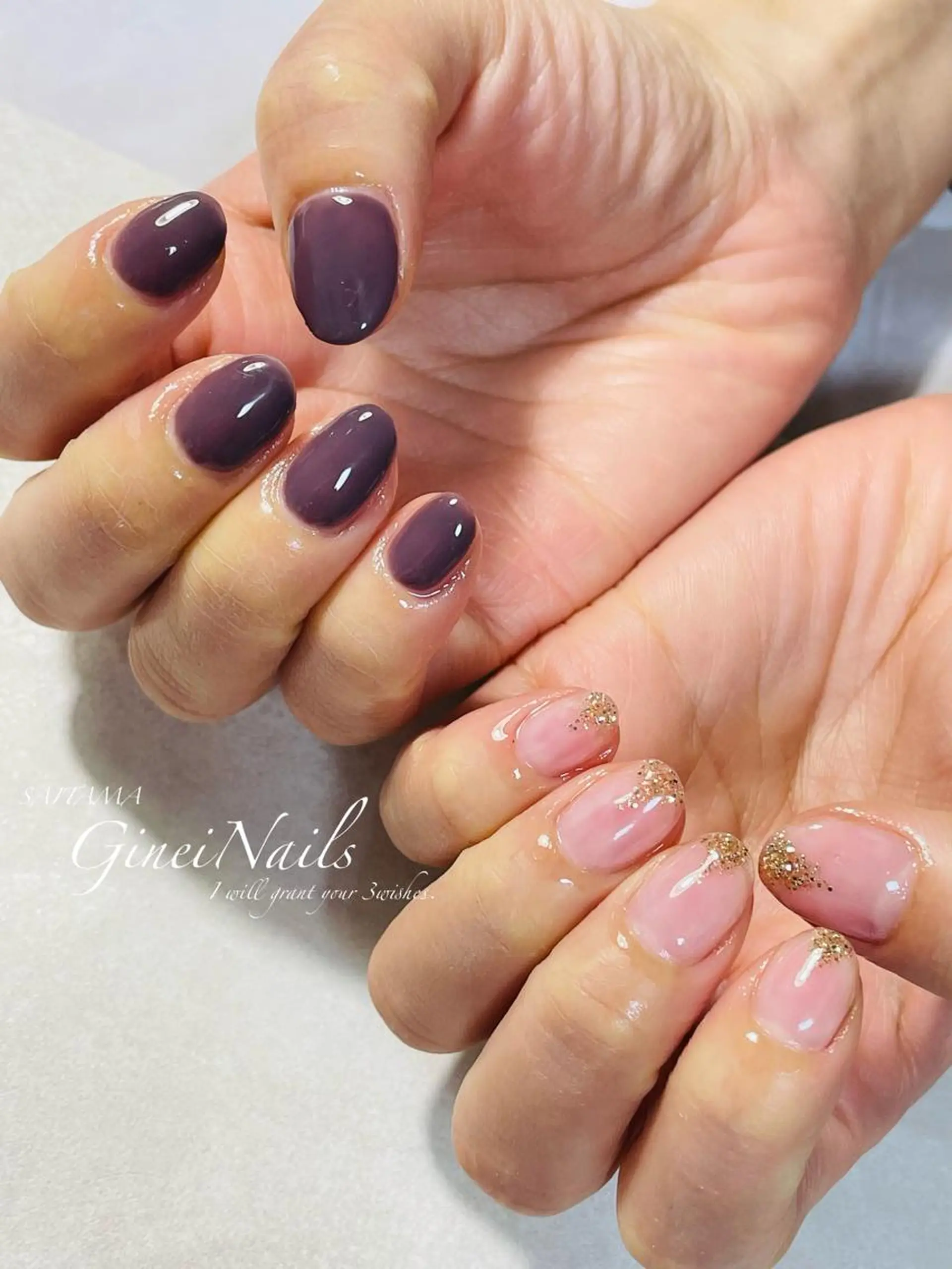 ネイル シンプルネイル Genie Nailsのネイルデザイン